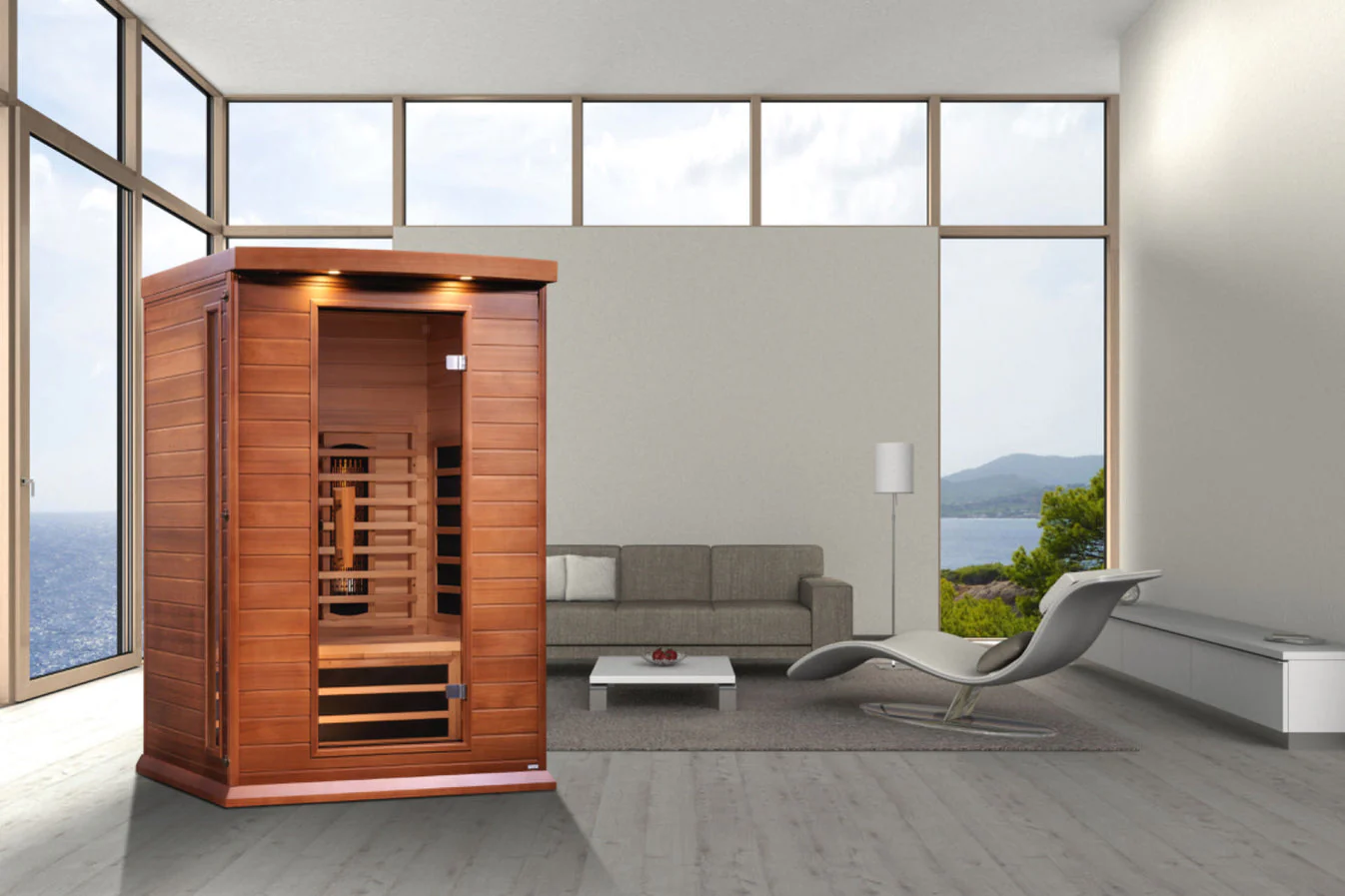 Maxxus 2 Person Full Spectrum IR Sauna - Image 5