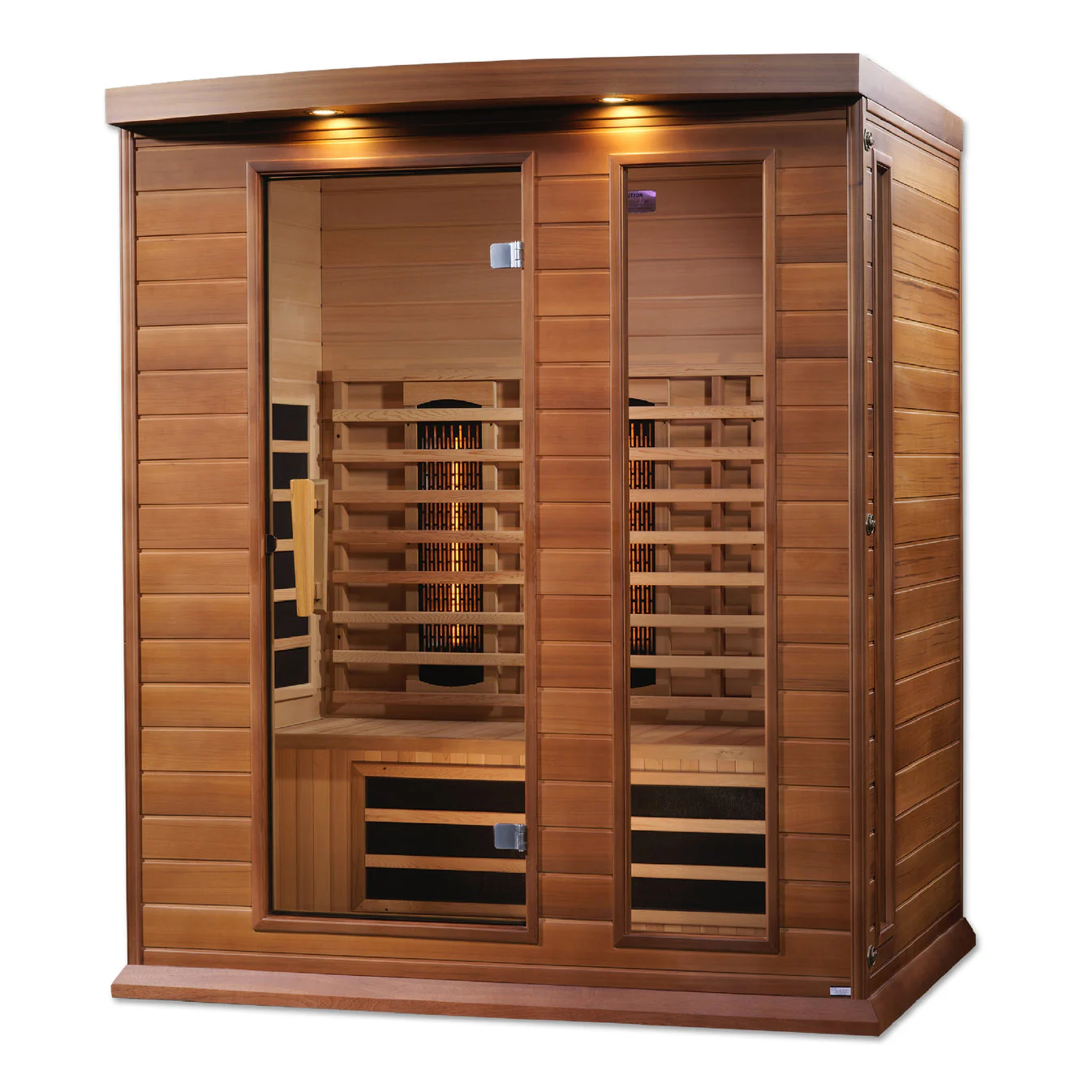 Maxxus 3 Person Full Spectrum IR Sauna - Image 3