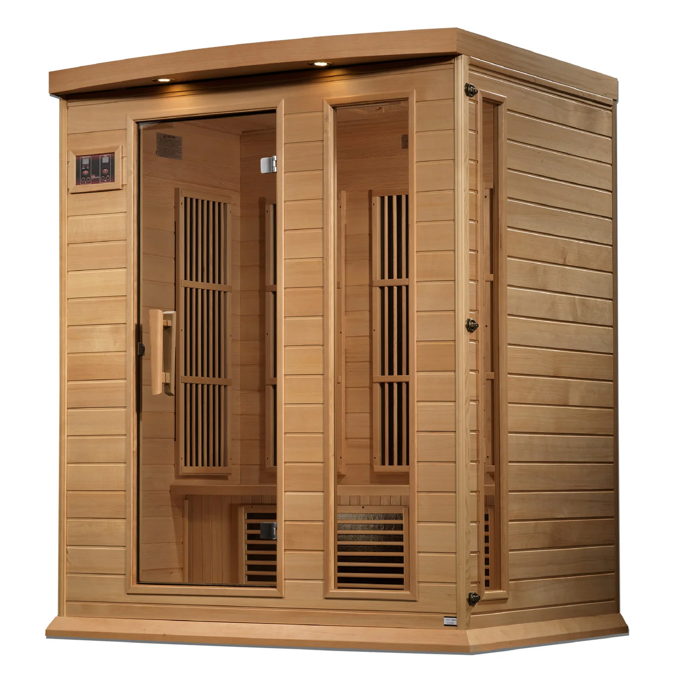 Maxxus 3 Person Near Zero EMF FAR IR Sauna - Image 3