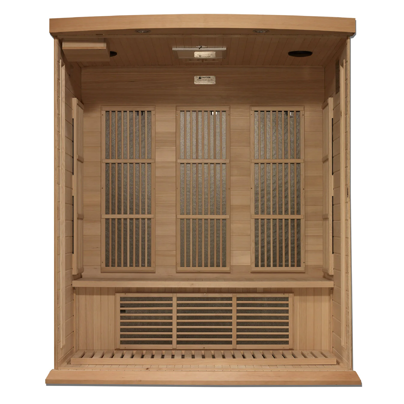 Maxxus 3 Person Near Zero EMF FAR IR Sauna - Image 4
