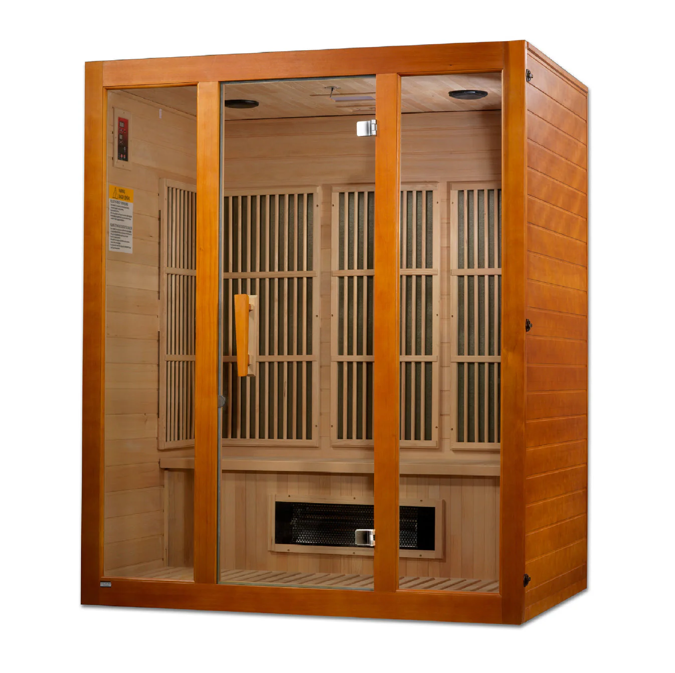 Maxxus Alpine Dual Tech 3 person Low EMF FAR IR Sauna - Image 3