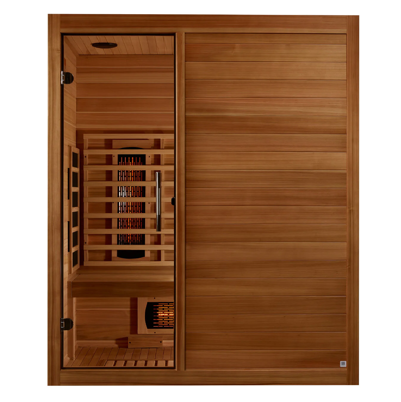 Maxxus S-Line Yoga 3 Person Full Spectrum IR Sauna - Image 2