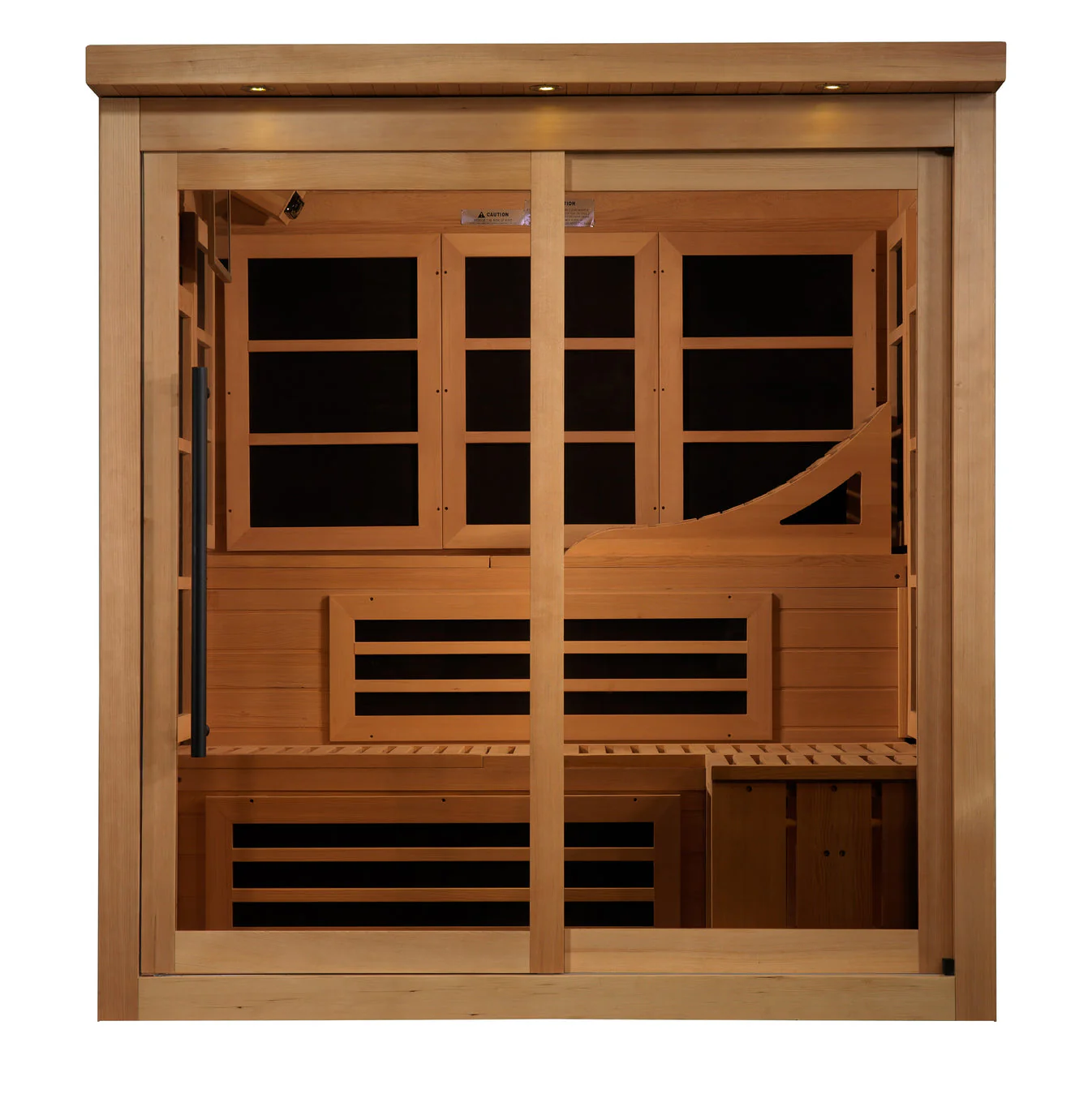 Golden Designs Monaco Limited Edition Elite 6 Person Near Zero EMF Far IR Sauna - Image 2