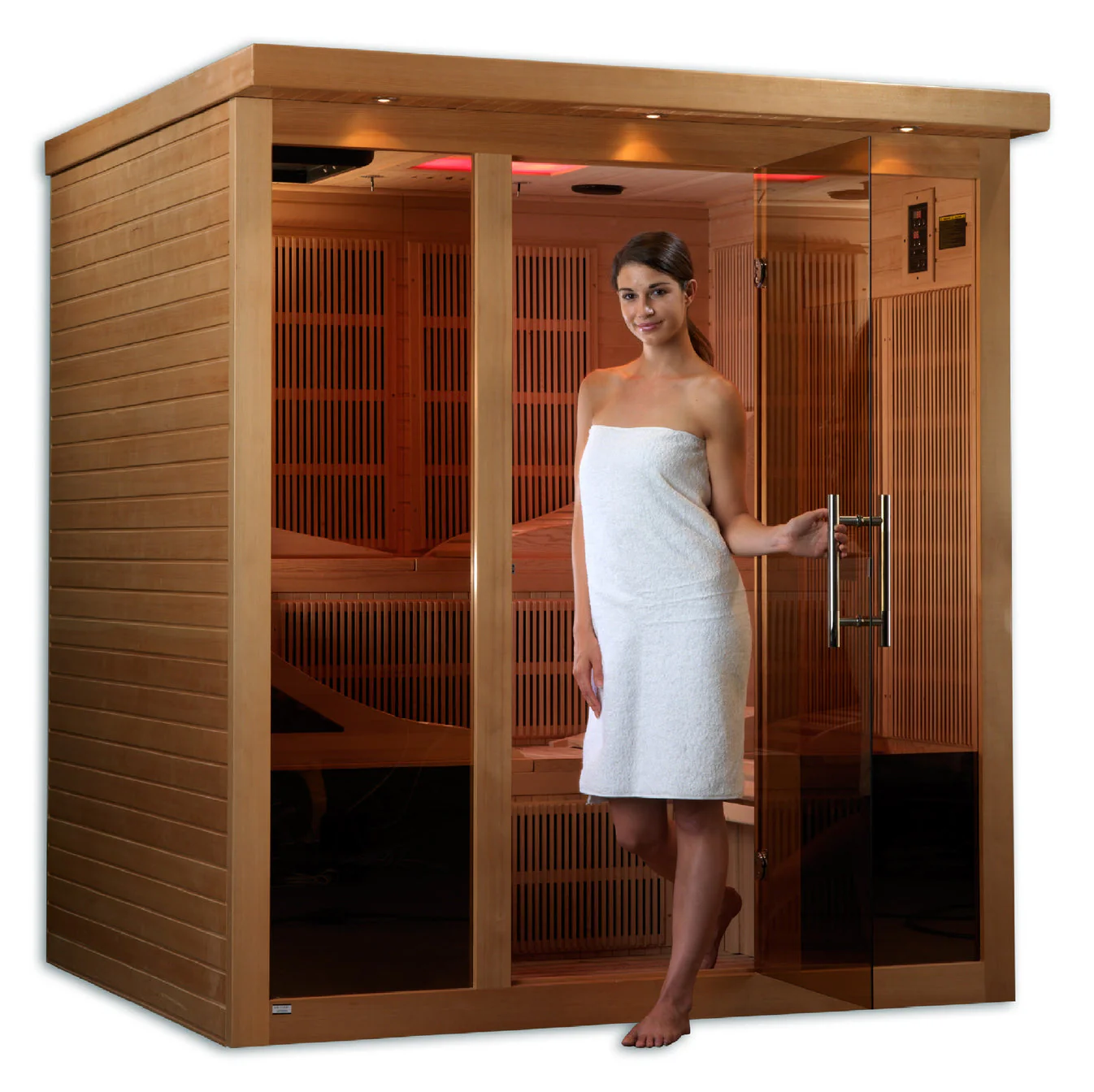 Golden Designs Monaco Near Zero EMF Far IR Sauna - Image 3
