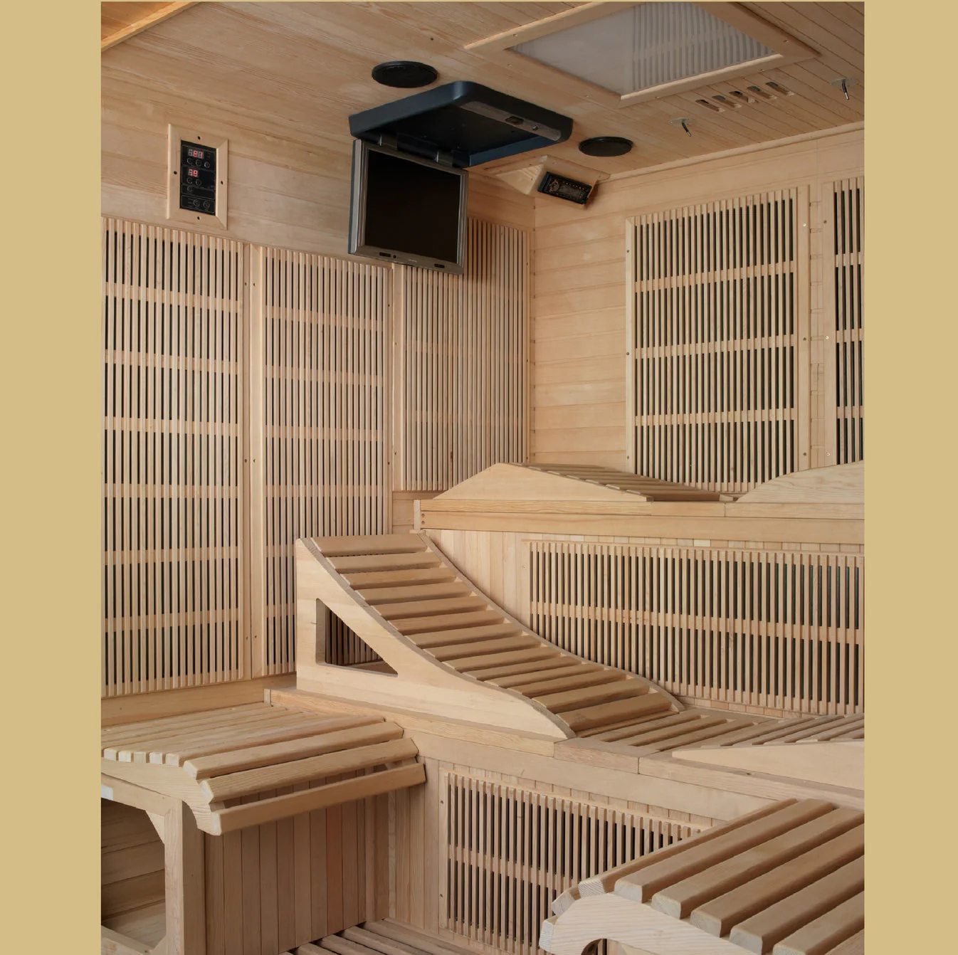 Golden Designs Monaco Near Zero EMF Far IR Sauna - Image 5