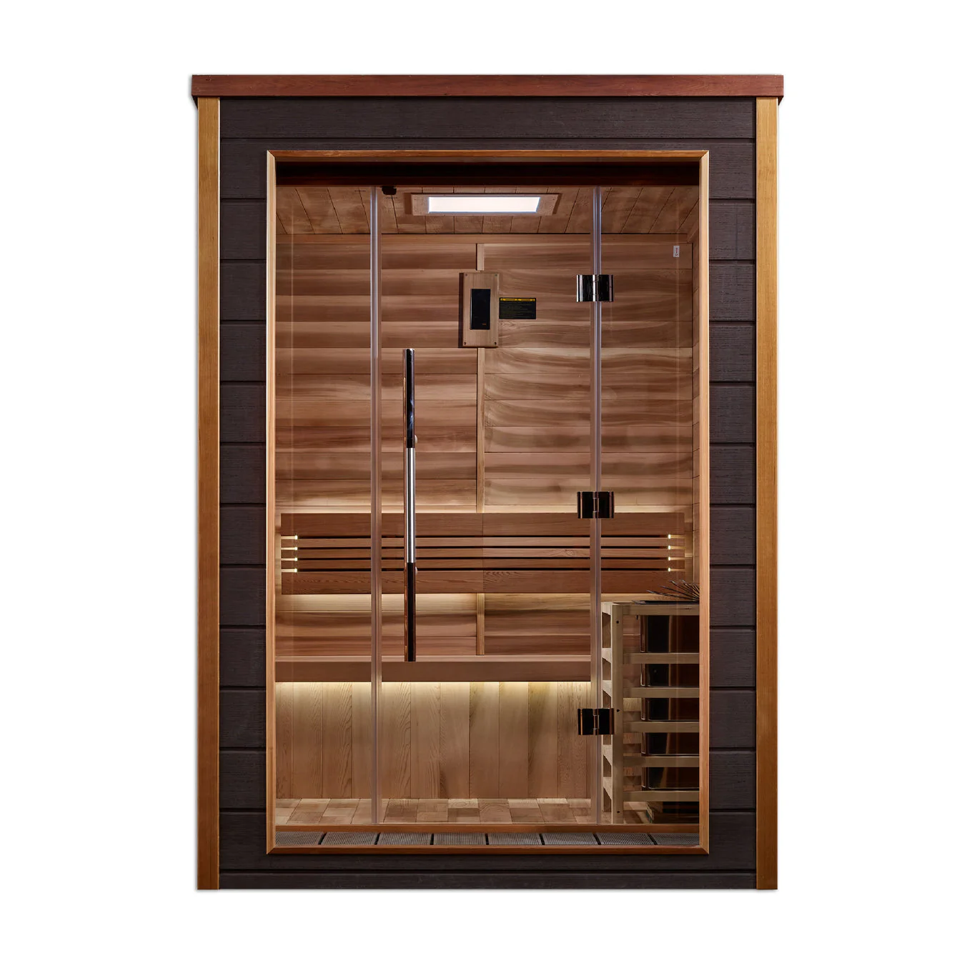Golden Designs Narvik 2 Person Outdoor-Indoor Traditional Sauna - Image 2