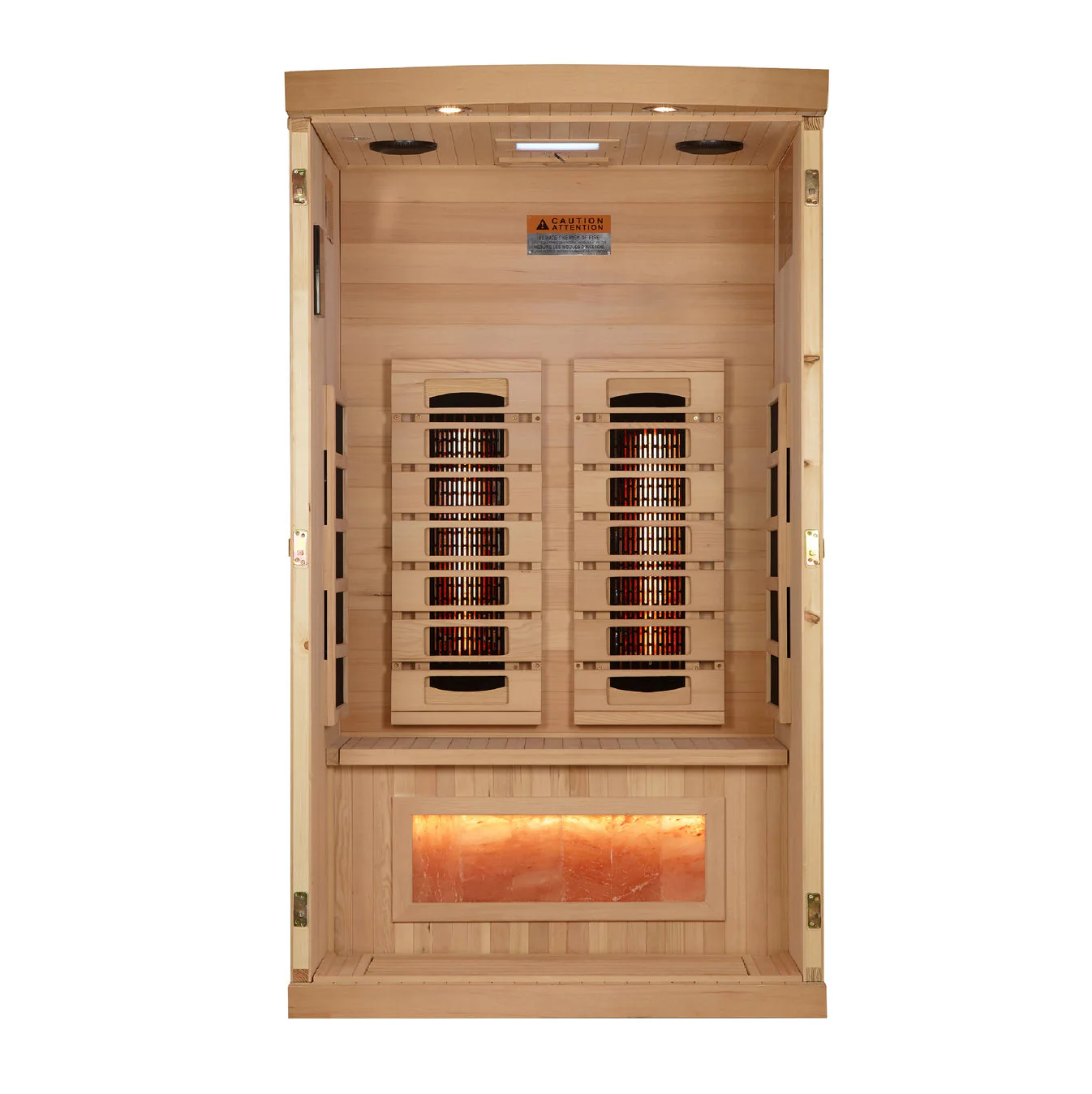Golden Designs Reserve Edition 1 Person Full Spectrum with Himalayan Salt Bar - Image 4