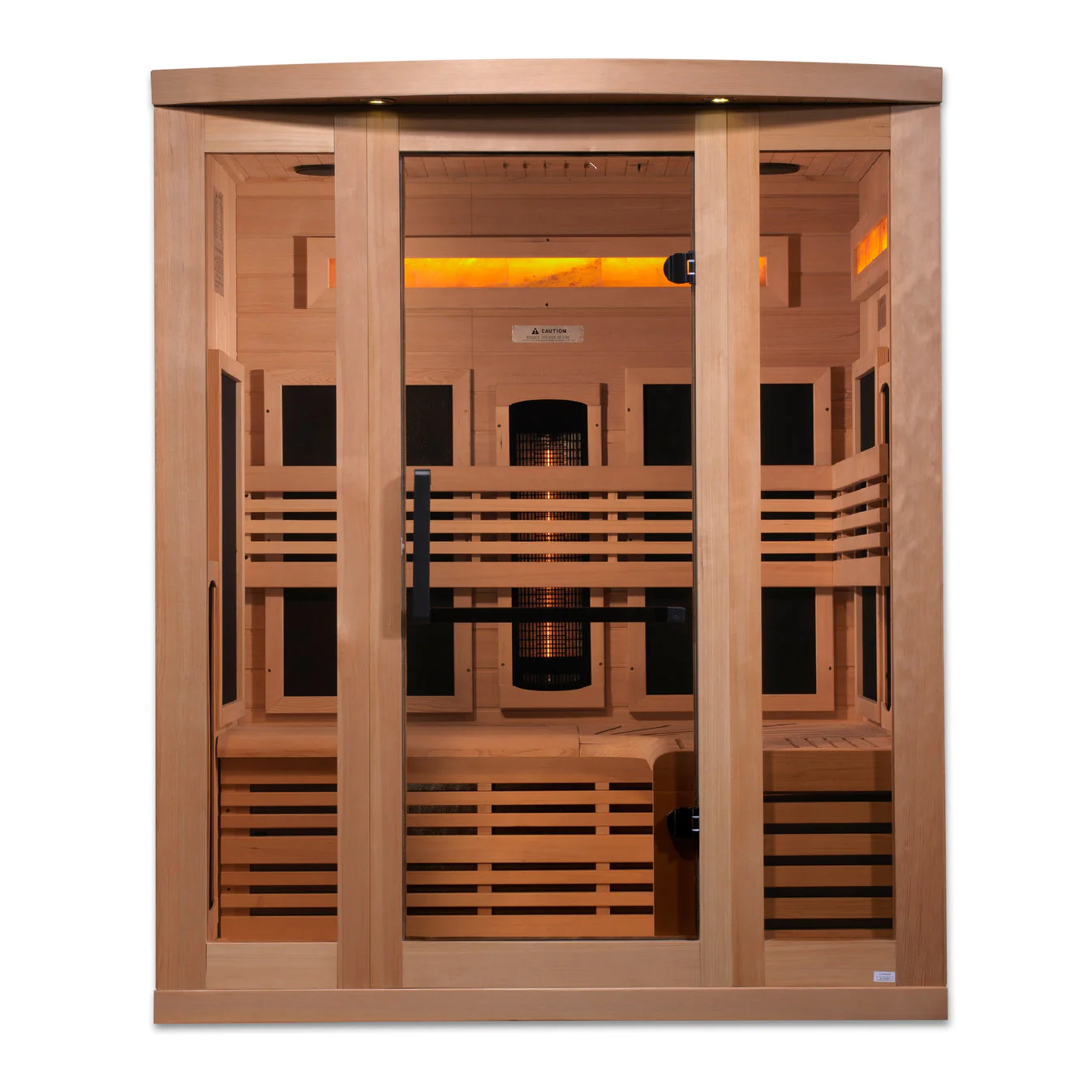 Golden Designs Reserve Edition 3 Person Near Zero EMF Full Spectrum with Himalayan Salt Bar - Image 2