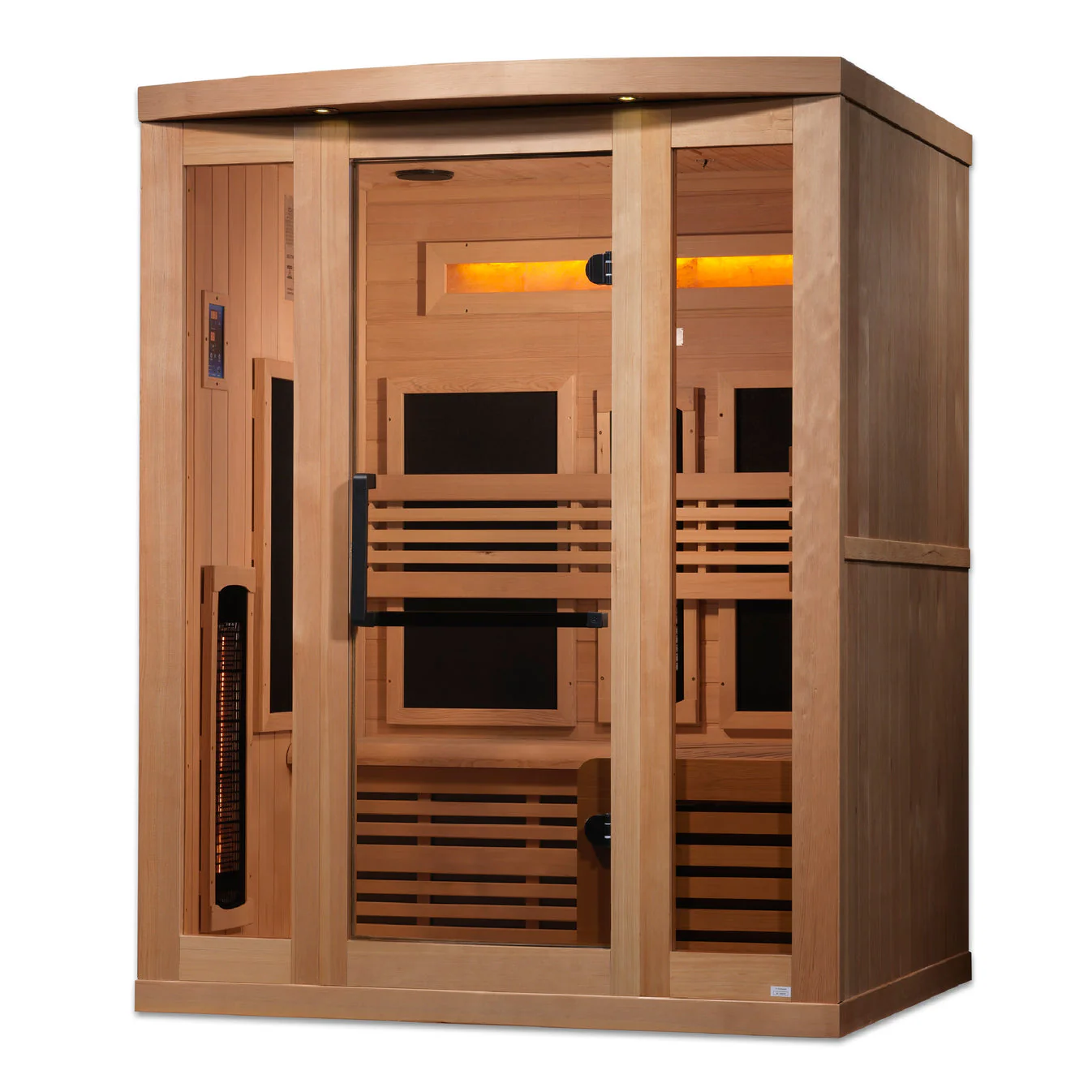 Golden Designs Reserve Edition 3 Person Near Zero EMF Full Spectrum with Himalayan Salt Bar - Image 3