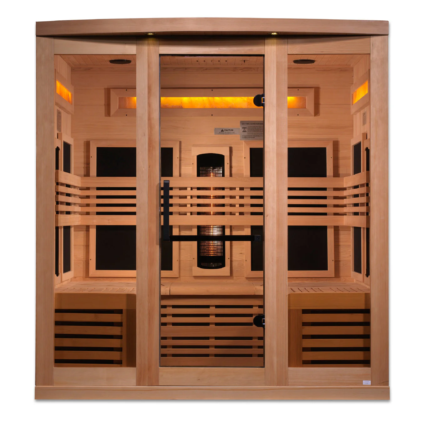 Golden Designs Reserve Edition 6 Person Near Zero EMF Full Spectrum with Himalayan Salt Bar - Image 2