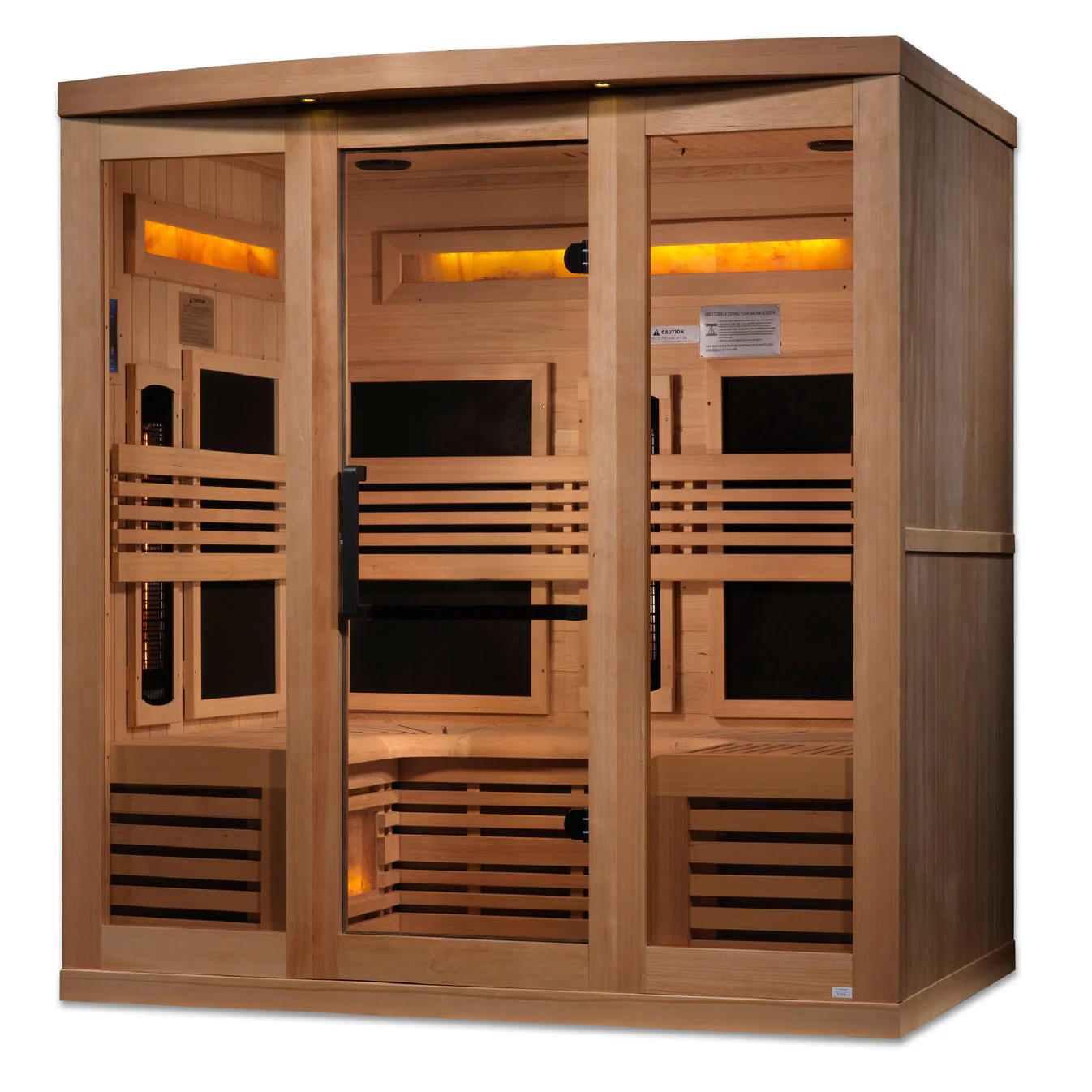 Golden Designs Reserve Edition 6 Person Near Zero EMF Full Spectrum with Himalayan Salt Bar - Image 3
