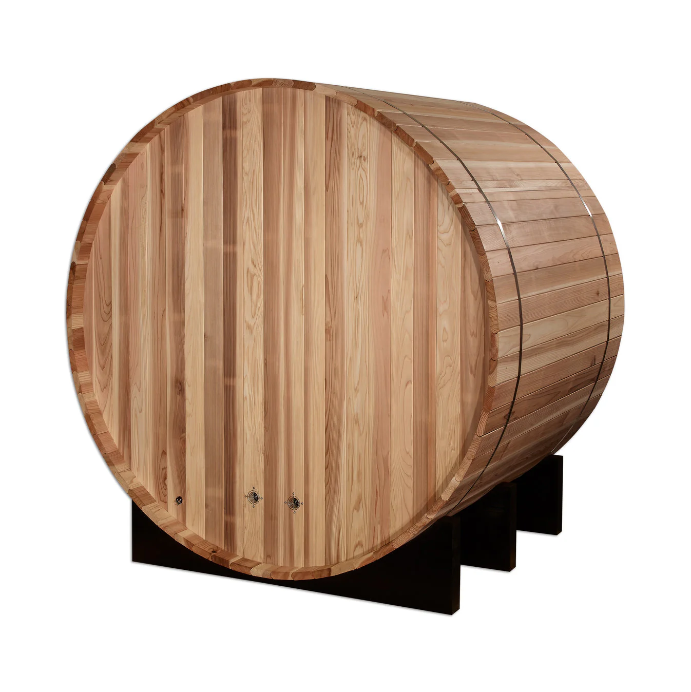 Golden Designs St. Moritz 2 Person Barrel Traditional Sauna - Image 5
