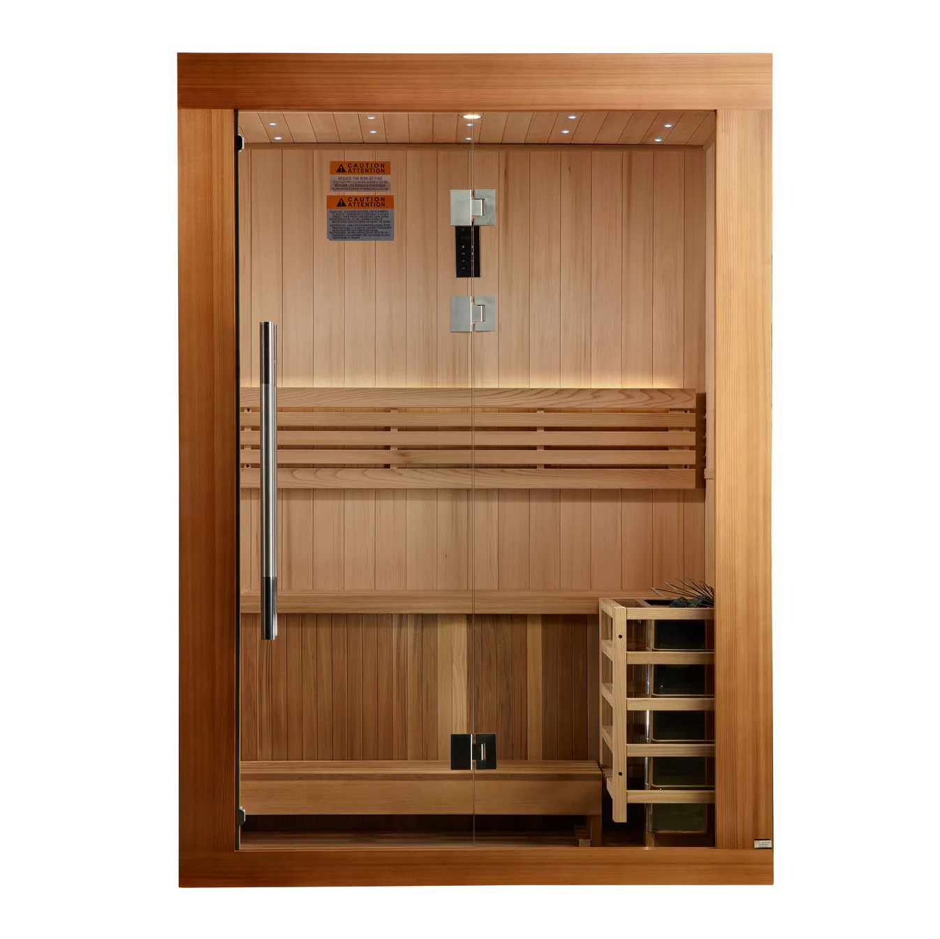 Golden Designs Sundsvall Edition 2 Person Traditional Sauna - Image 2