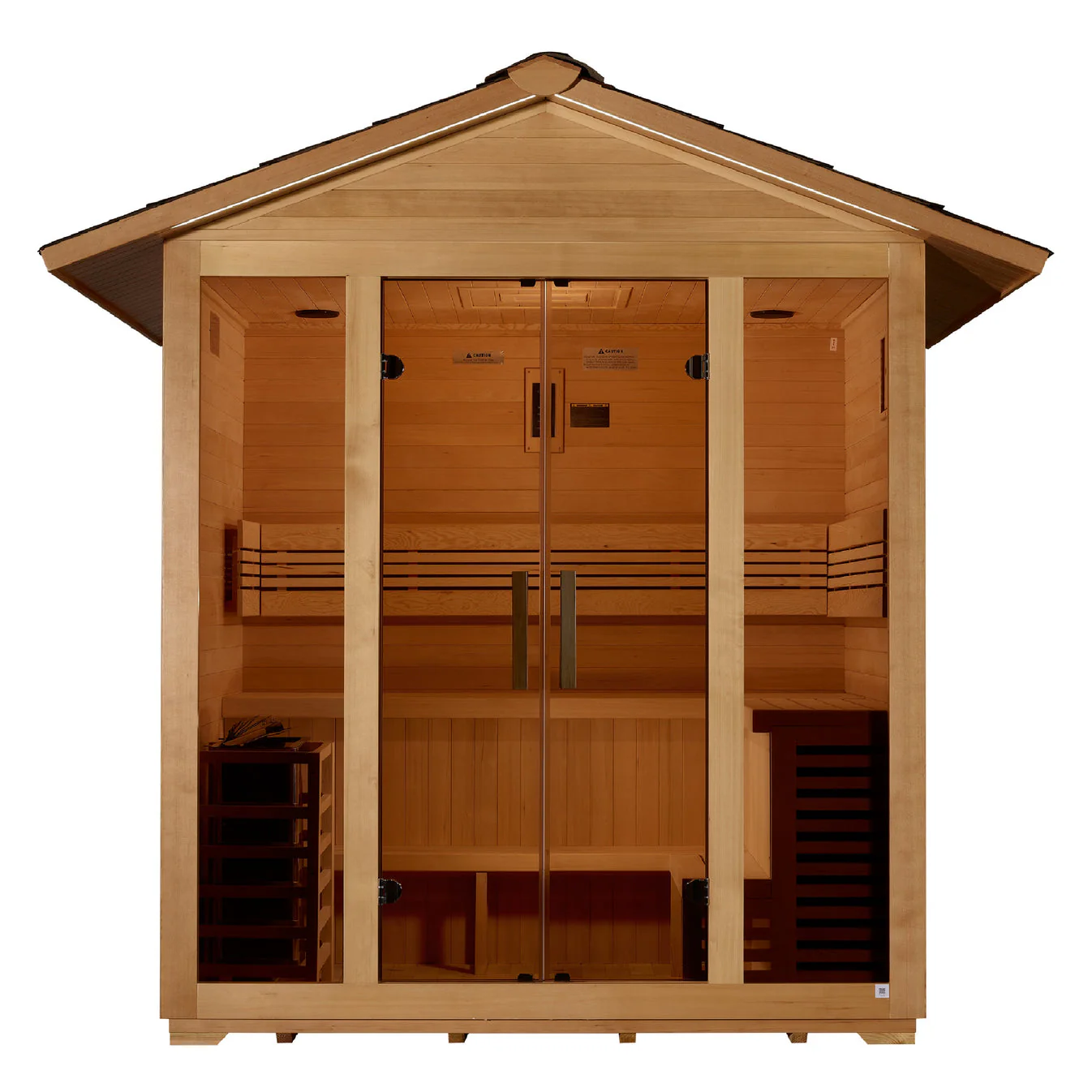 Golden Designs Vorarlberg 5 Person Traditional Outdoor Sauna - Image 2