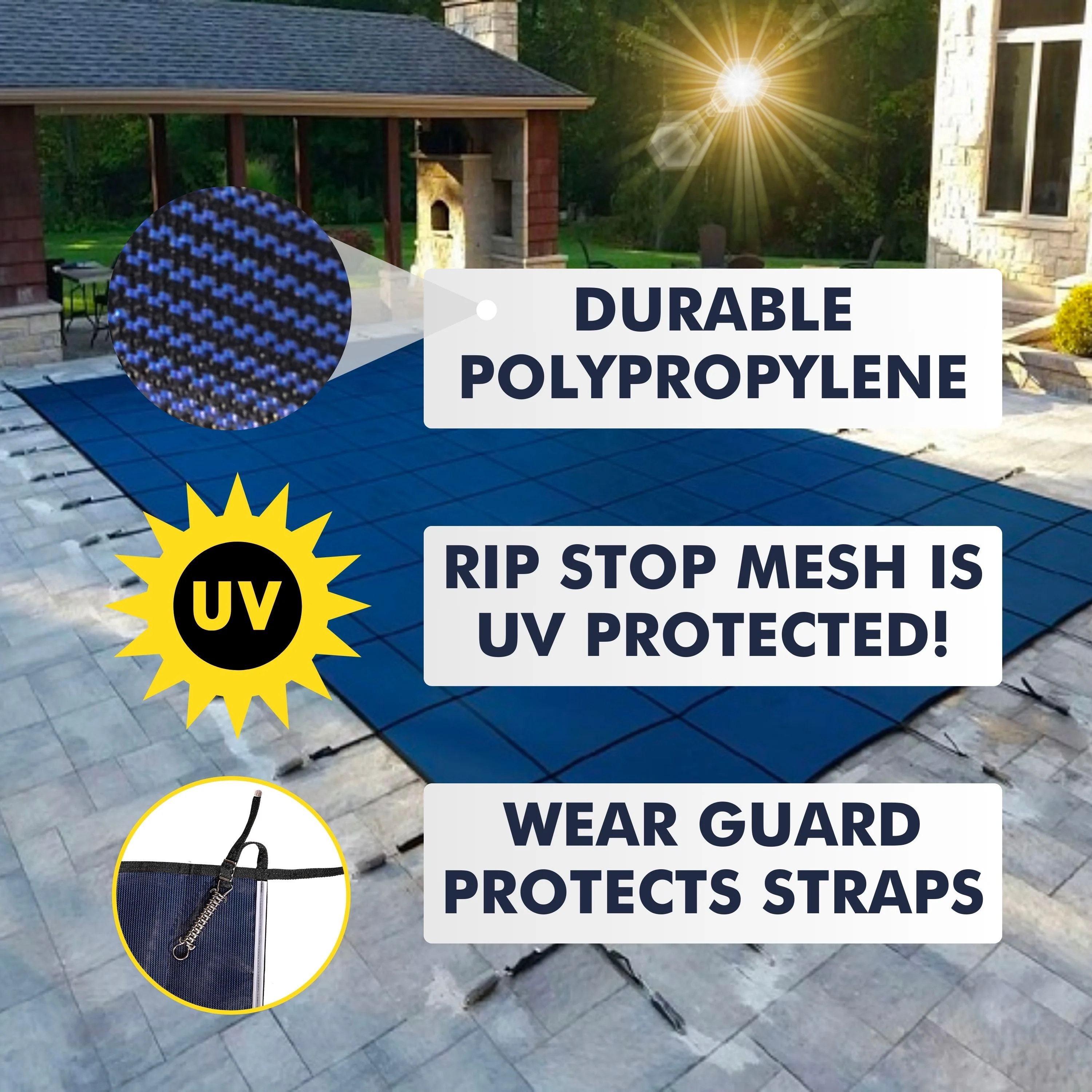 Gorilla Solid In-Ground Pool Safety Cover - Image 6