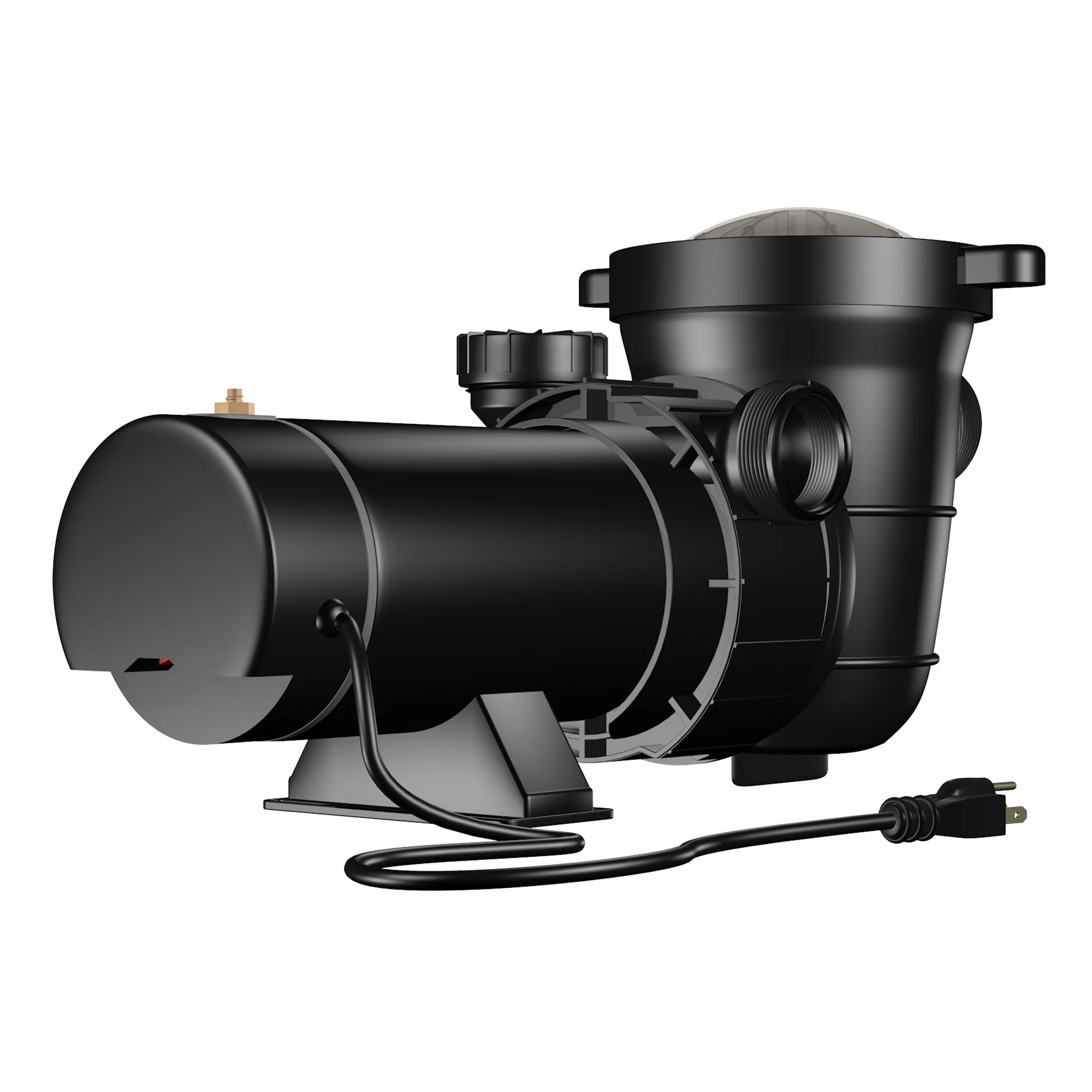 Great White Sand Filter System with 1 Horsepower HP Dual 2 Speed Pump for Above Ground Pools - Image 3