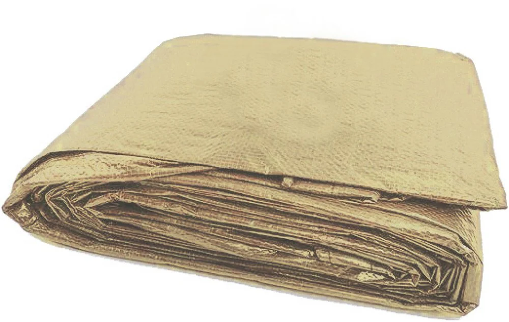 20-Year HPI Armor Kote Tan Rectangle In-Ground Pool Winter Cover - Image 2