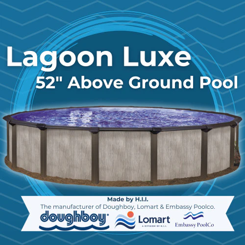 Lagoon Luxe 52" Tall Steel Above Ground Pool Kit plus Starter Package - Image 6