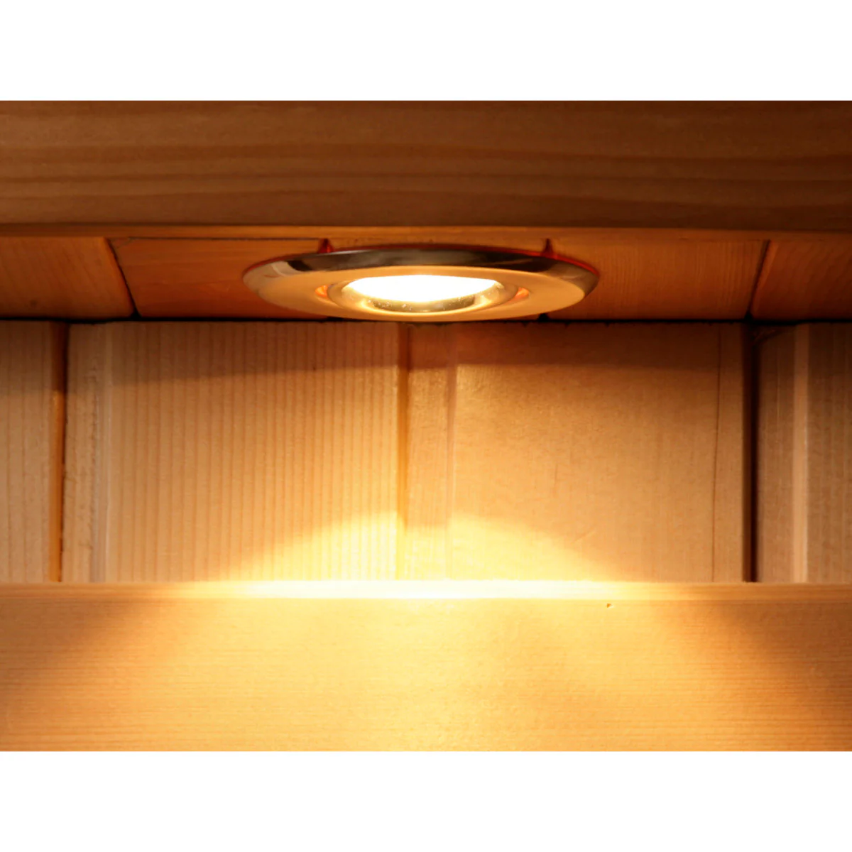 Majestic 1-2 Person Hemlock FAR Infrared Sauna Therapy Room - Image 13