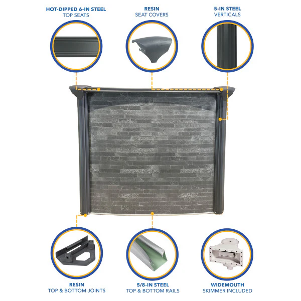 Marbella 52" Steel Wall Above Ground Pool Kit plus Starter Package - Image 2