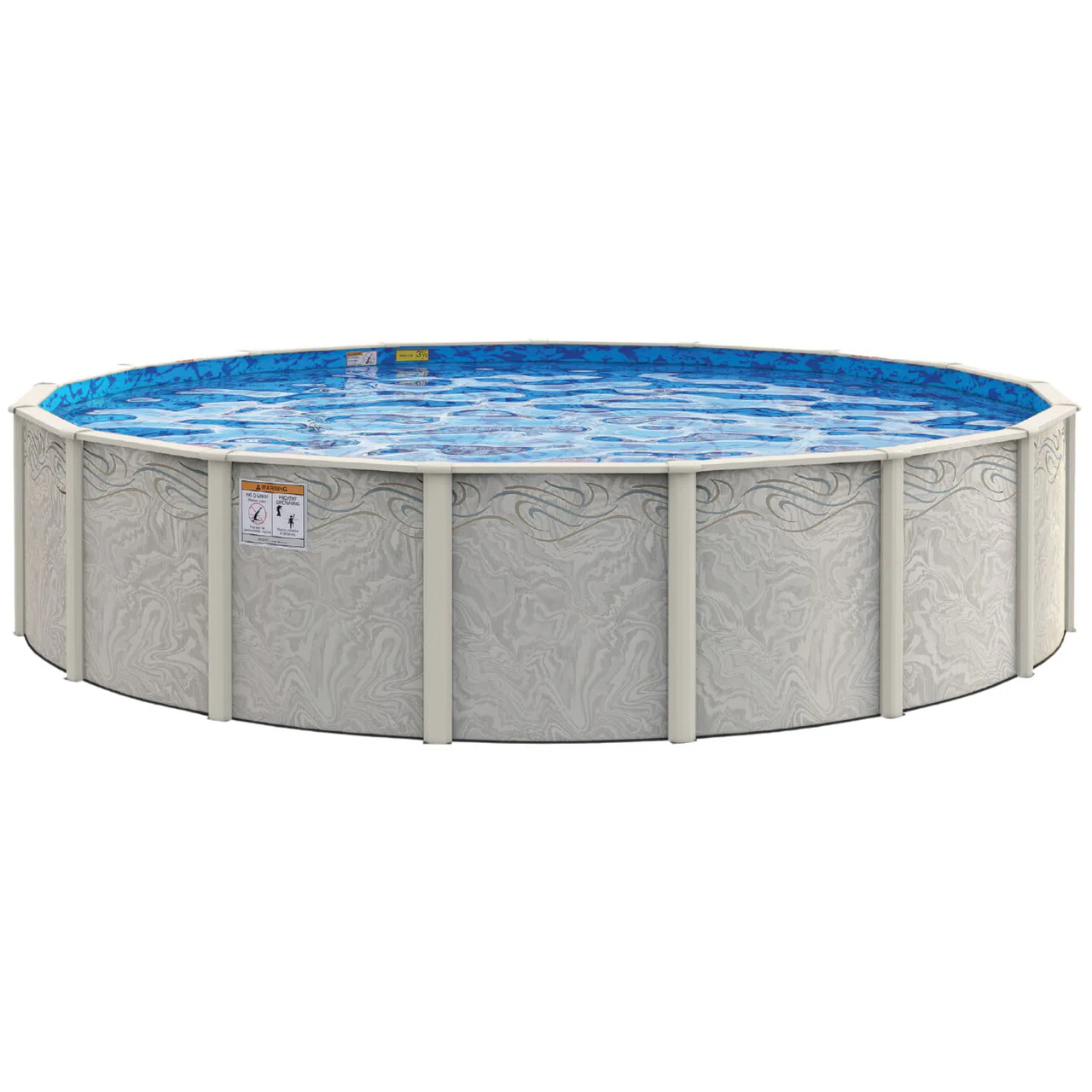 Marsh Majesty Salt-Friendly 52" Tall Resin Above Ground Pool Kit plus Starter Package - Image 5