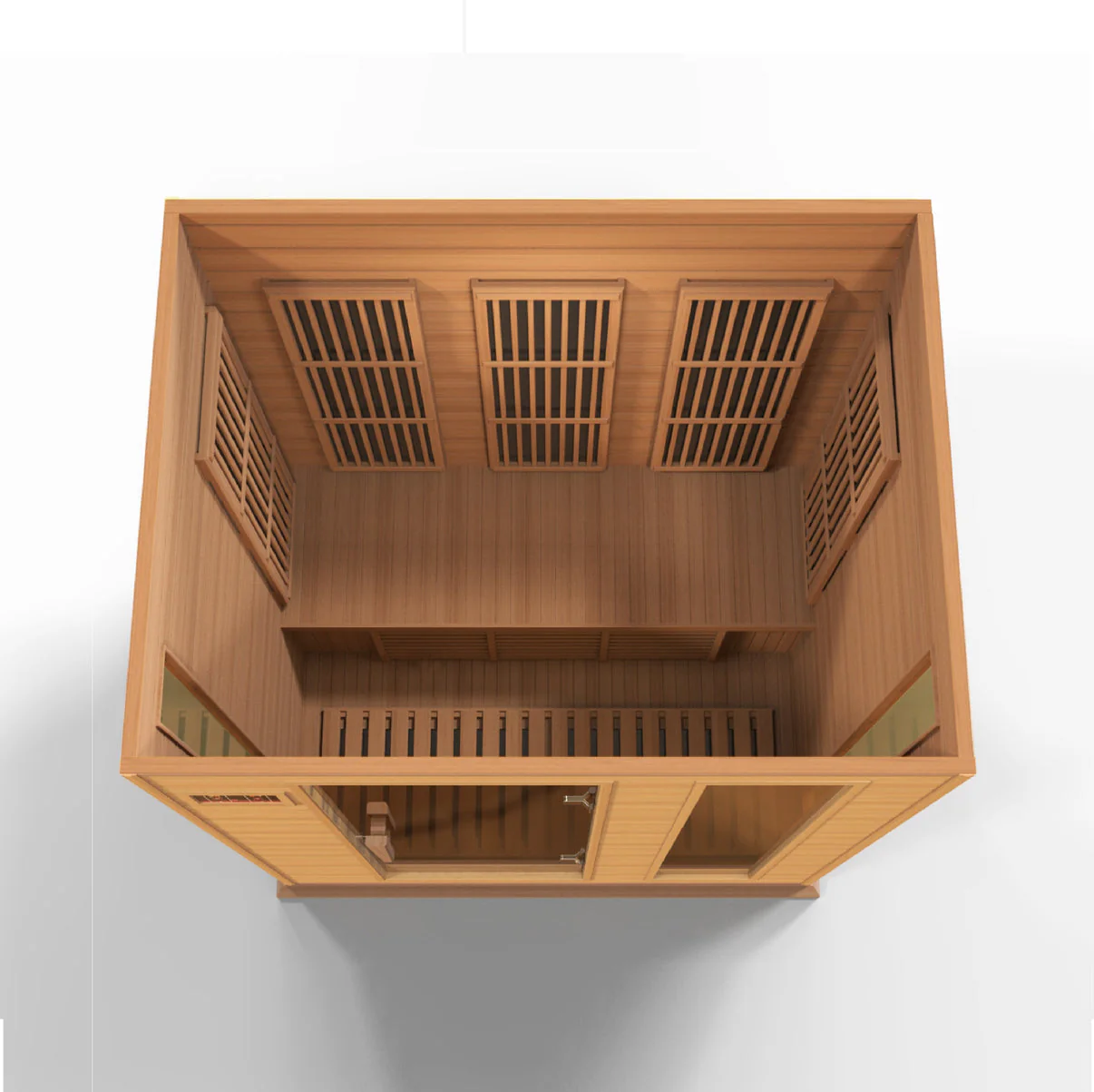 Maxxus 3 Person FAR Infrared Low EMF Sauna - Canadian Cedar - Image 6