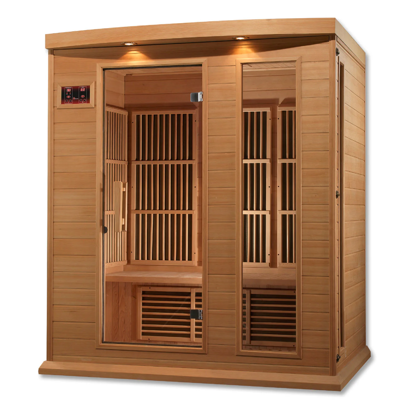 Maxxus 3 Person Low EMF FAR IR Sauna - Image 3