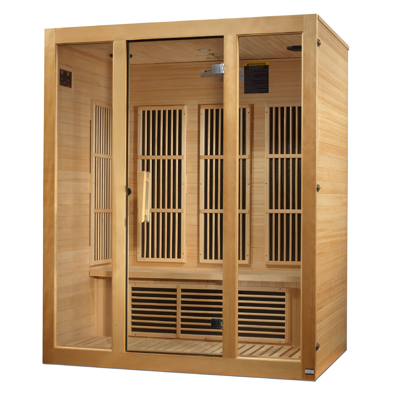 Maxxus Bellevue 3 Person Low EMF FAR IR Sauna - Image 3