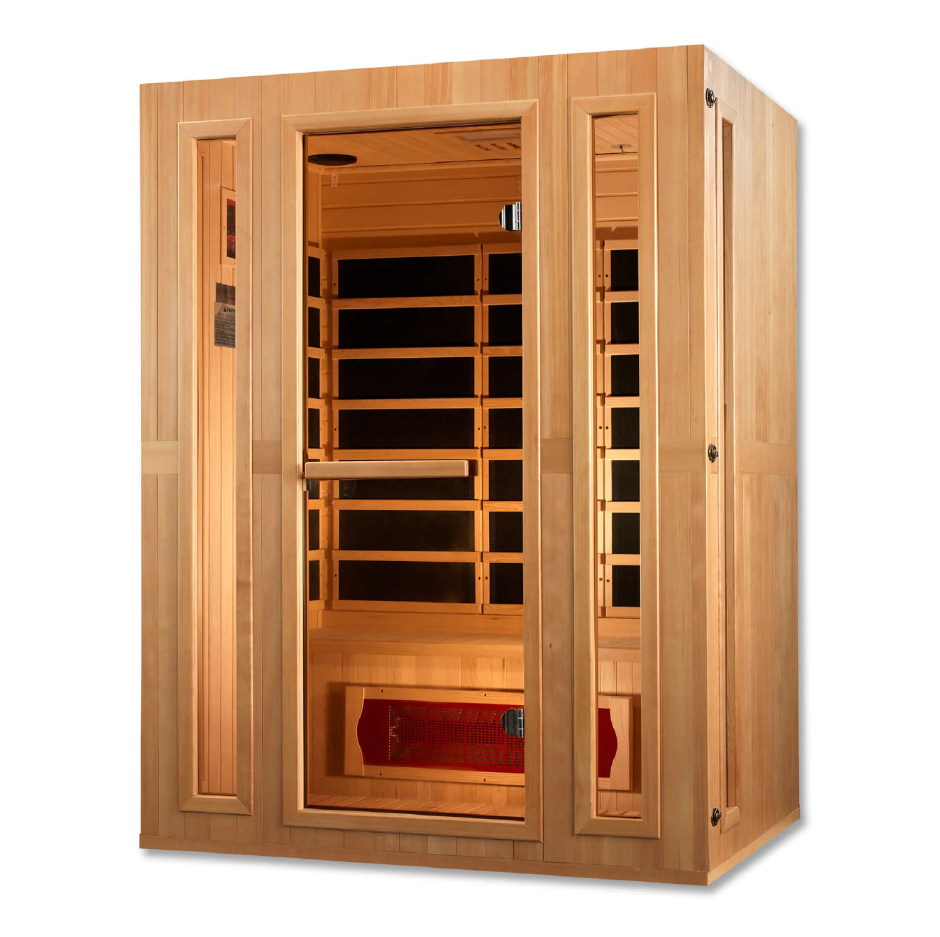 Maxxus Trinity Dual Tech 3 person Low EMF FAR IR Sauna - Image 3