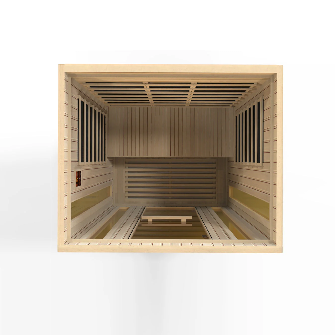 Maxxus Trinity Dual Tech 3 person Low EMF FAR IR Sauna - Image 6