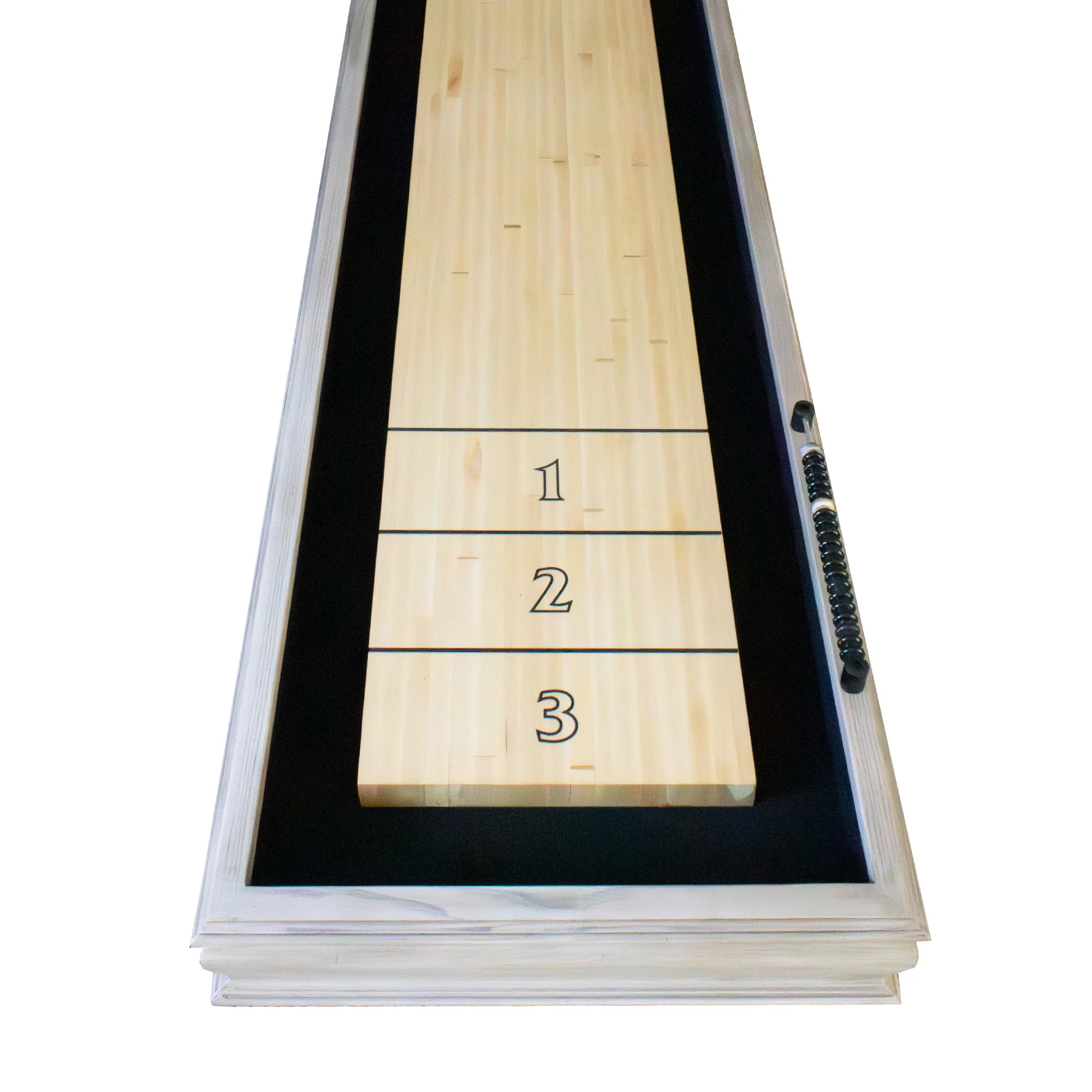 Montecito 12' Furniture Grade Birch Hardwood Shuffleboard Table - Image 4
