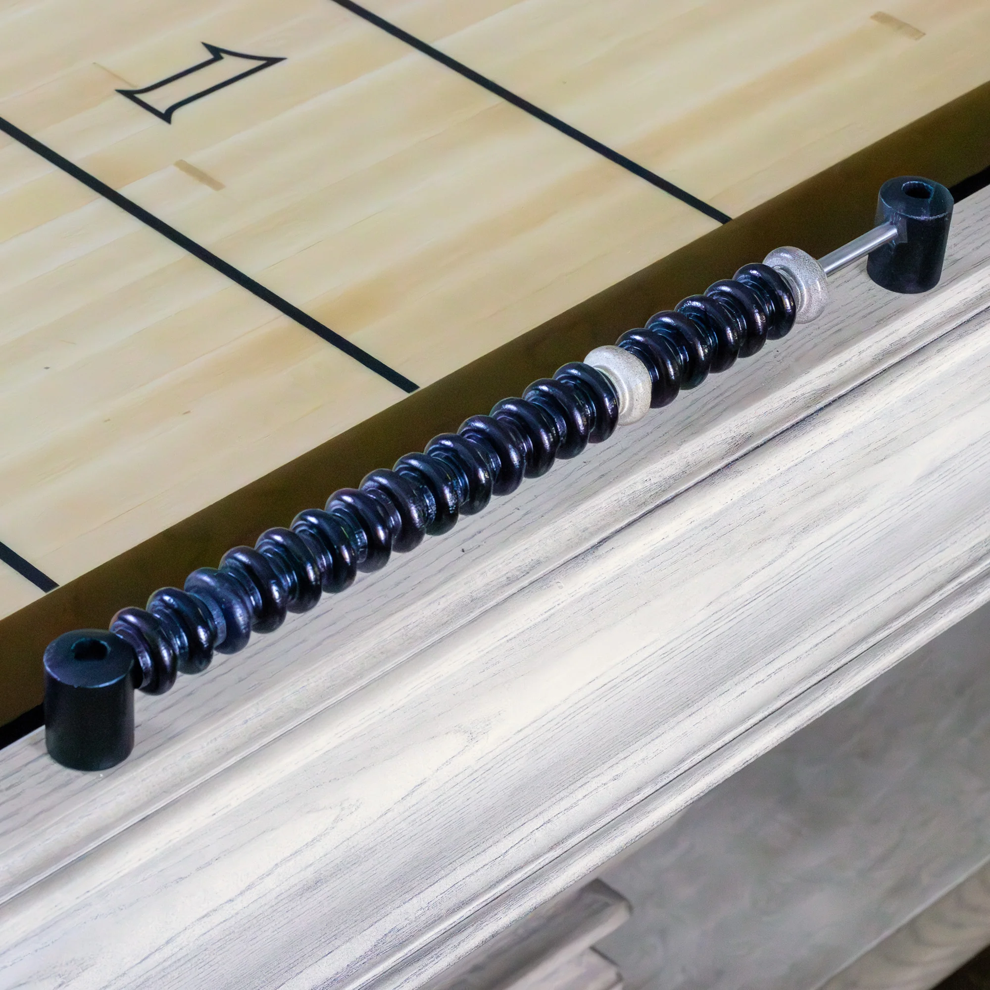 Montecito 12' Furniture Grade Birch Hardwood Shuffleboard Table - Image 6