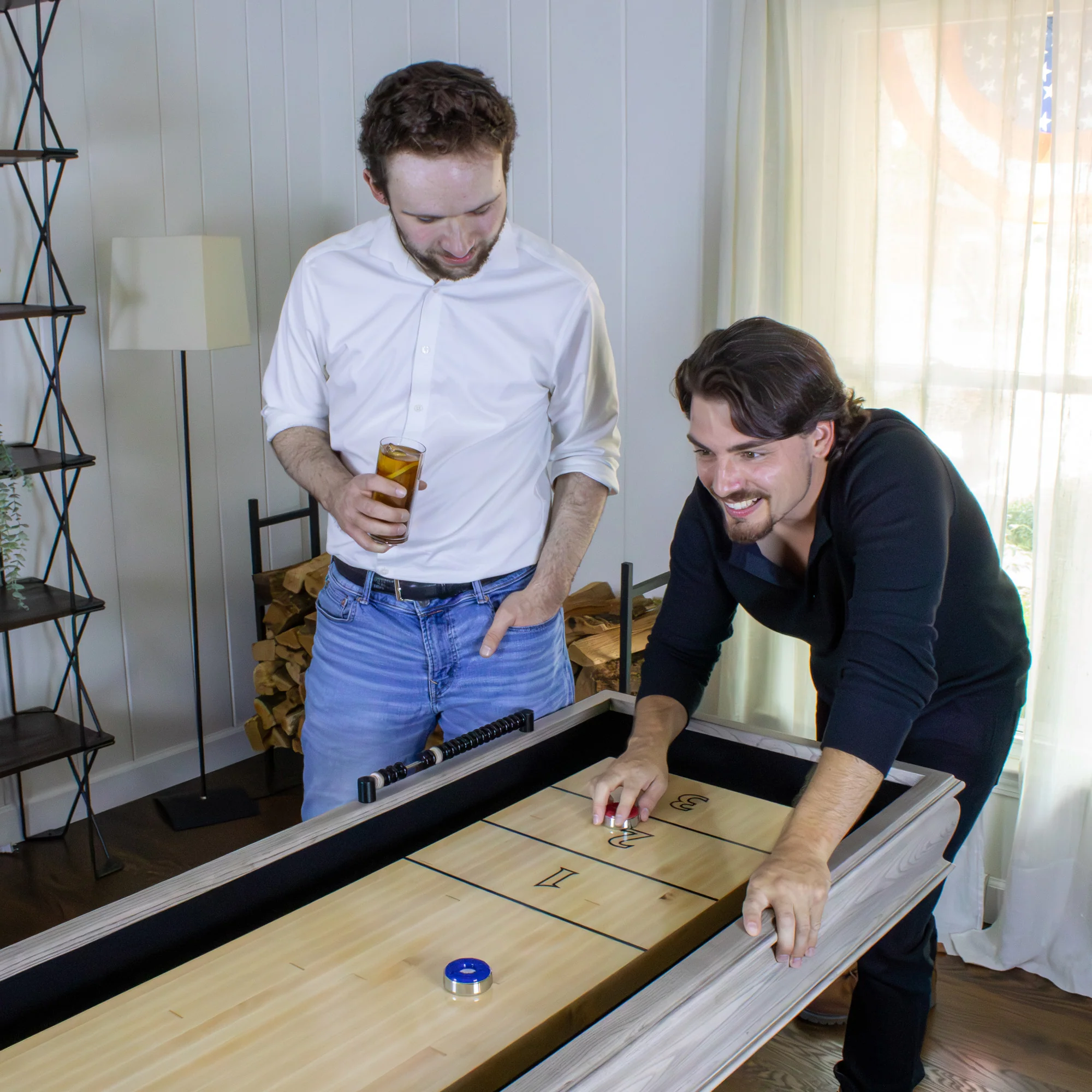 Montecito 12' Furniture Grade Birch Hardwood Shuffleboard Table - Image 9