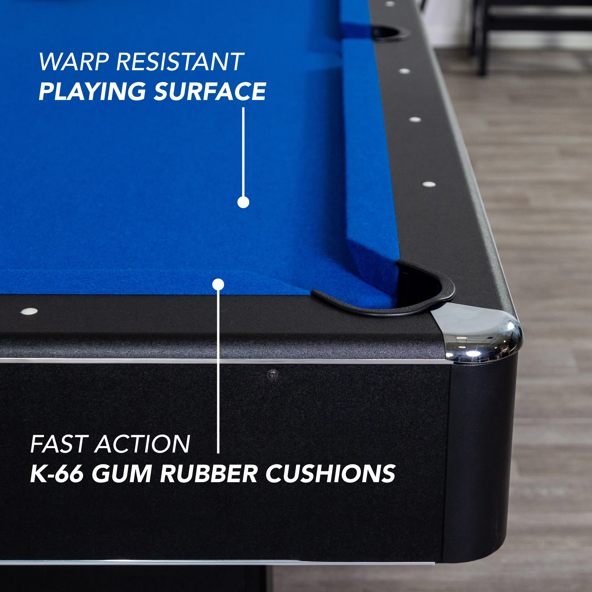 Hustler 7' or 8' Billiards Pool Table - Image 9