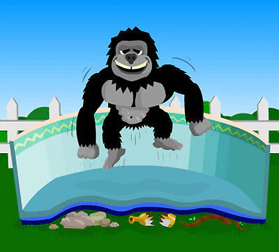 Gorilla Floor Padding for Above Ground Swimming Pools Liner Protection Pad - Image 2