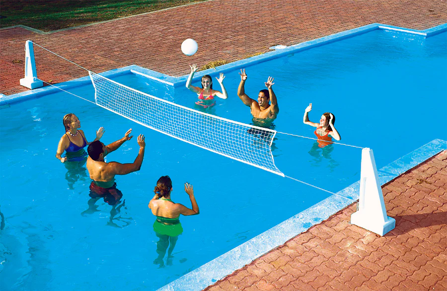 Pool Jam Volleyball Basketball Combo