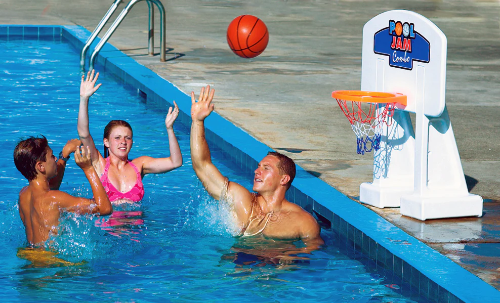 Pool Jam Volleyball Basketball Combo - Image 2