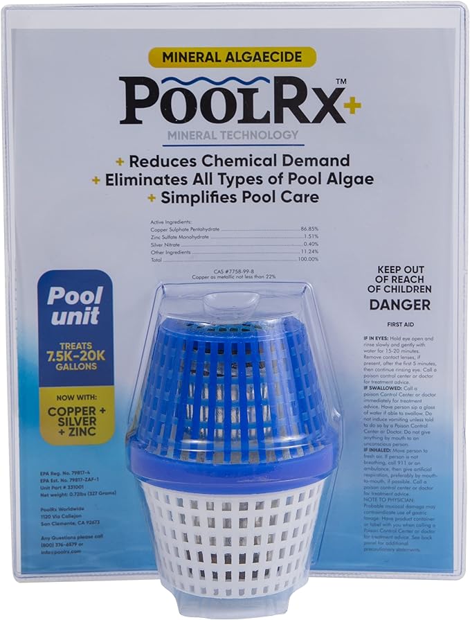 PoolRX+ Pool Ionizer Unit 7.5k-20k Gallons Pool Mineral Purification System - Image 2