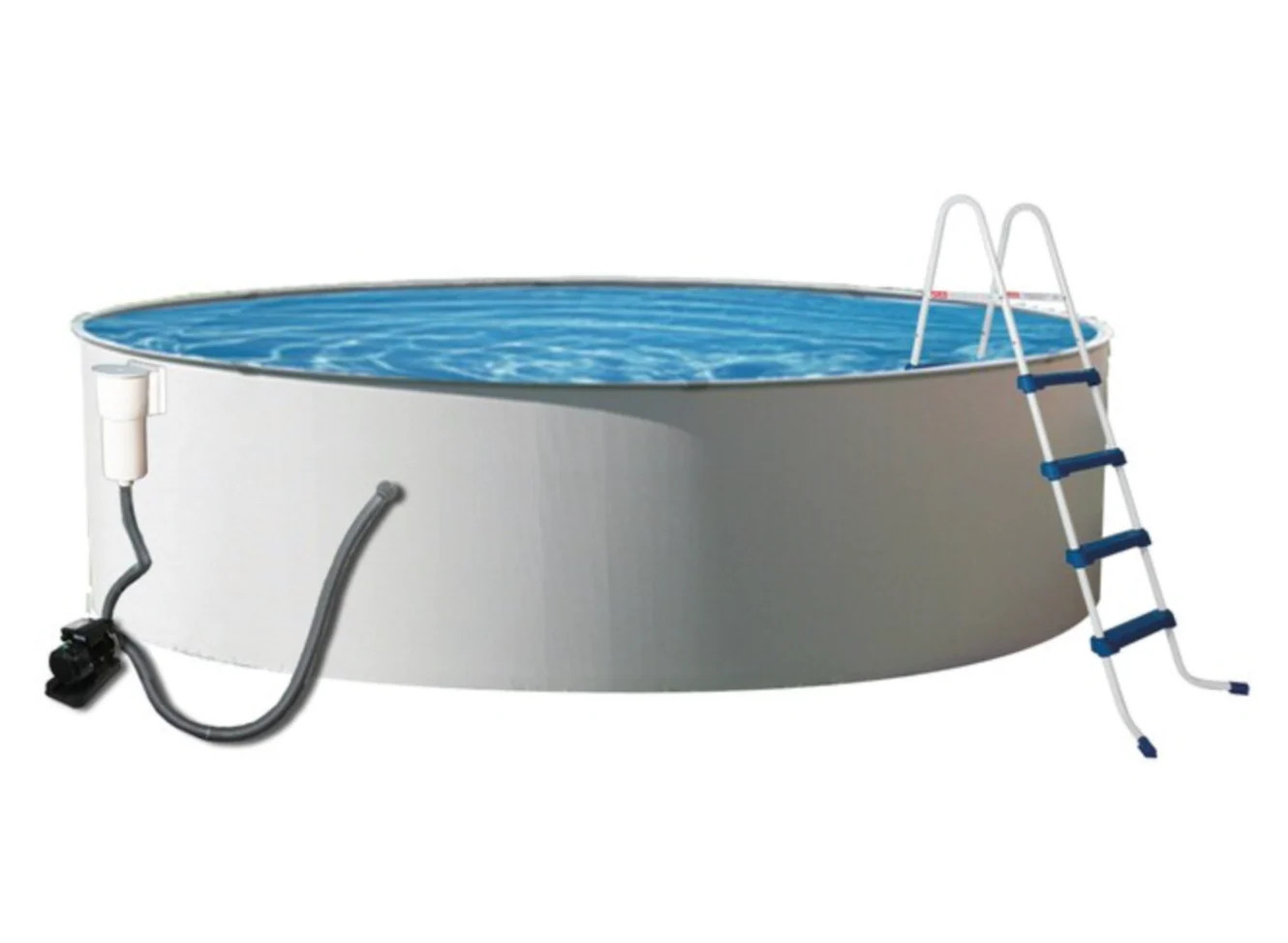 Presto 52-in Deep Steel Wall Round Swimming Pool Package - Image 4