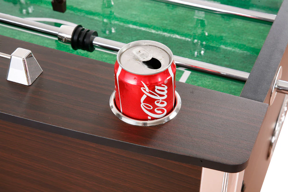 Primo Espresso 56" Deluxe Foosball Soccer Game Room Table - Image 4