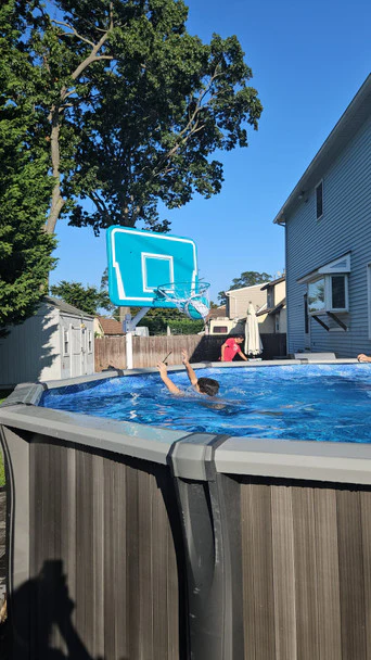 Pro Poolside Resin Basketball Game for Swimming Pools - Image 4