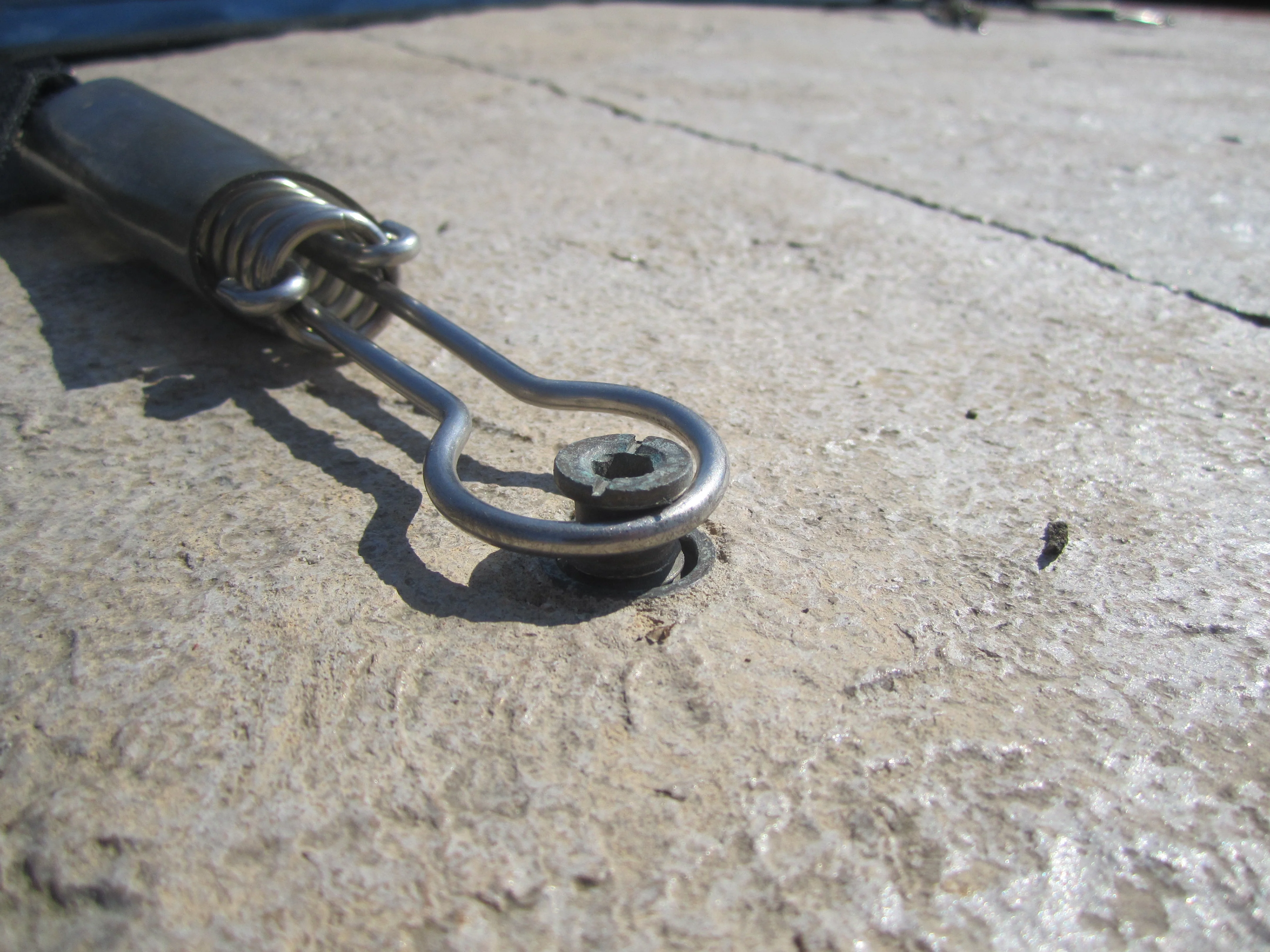 Recessing Brass Screw Anchors for Concrete In-Ground Pool Safety Cover - Image 2