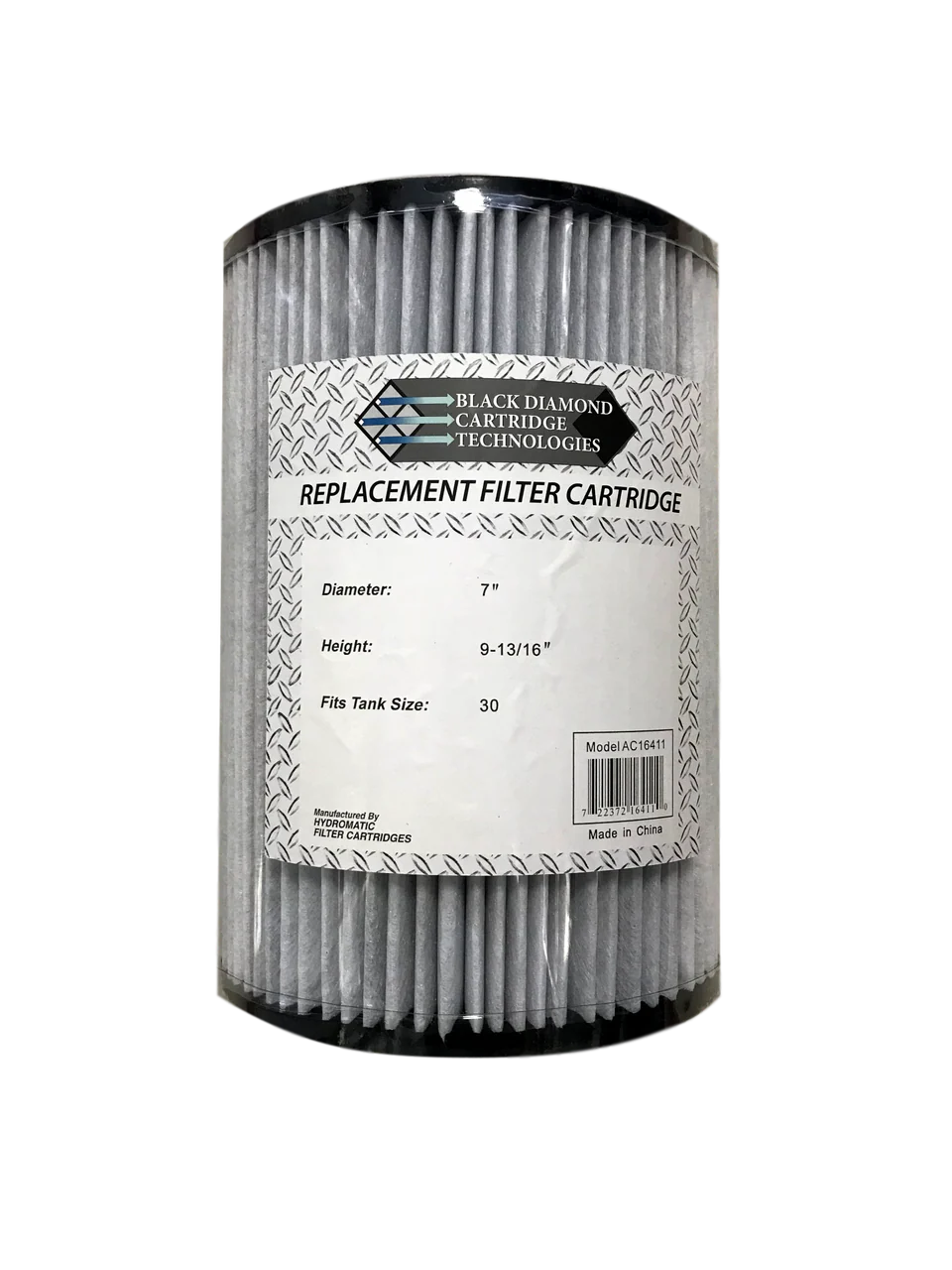 Replacement Cartridge AC 16411 for 30 sq ft Above Ground Pool Filter System