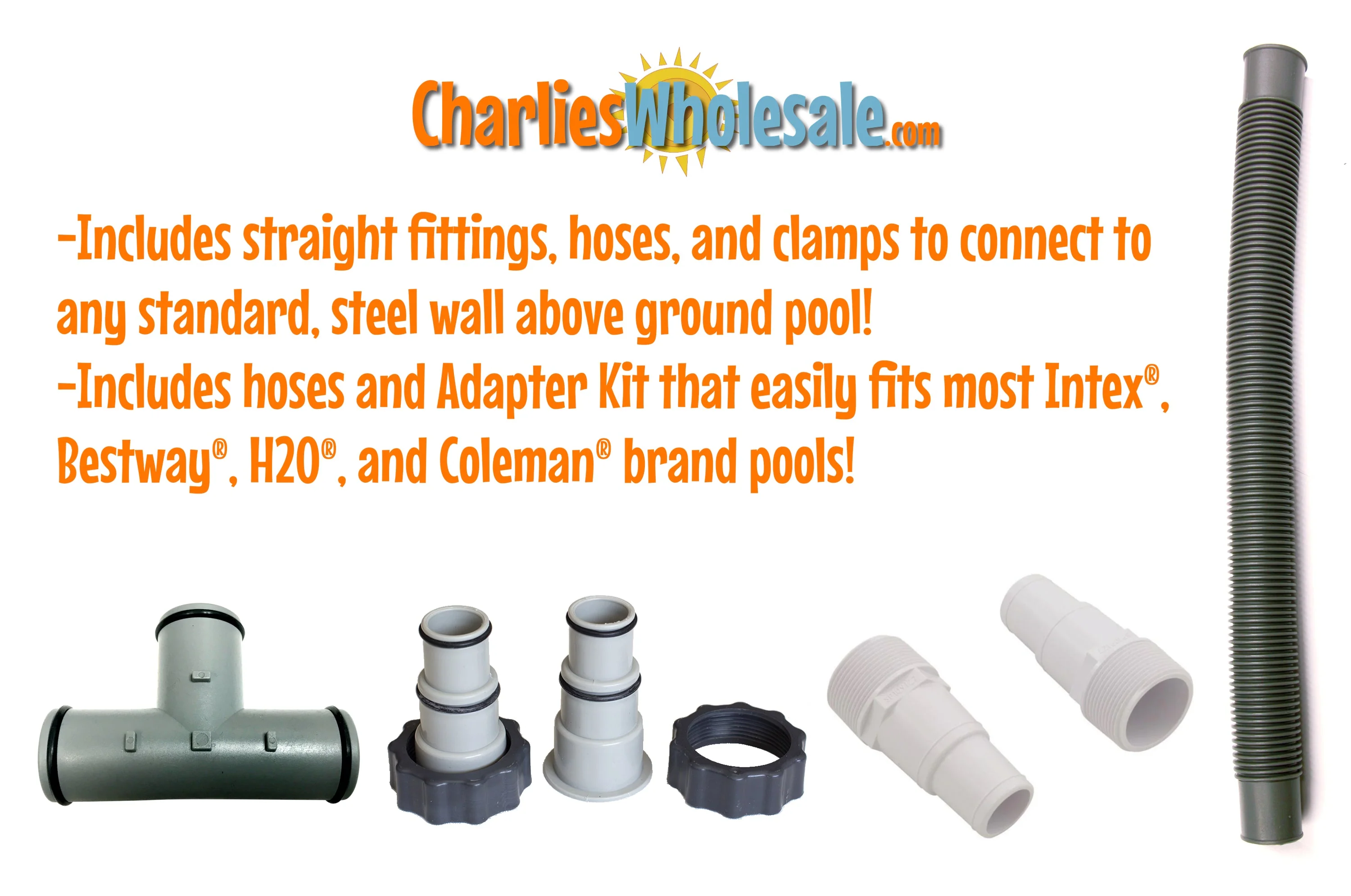 Replacement Intex and Coleman Pool Sand Filter System with 1 HP 2 Speed Pump - Image 2