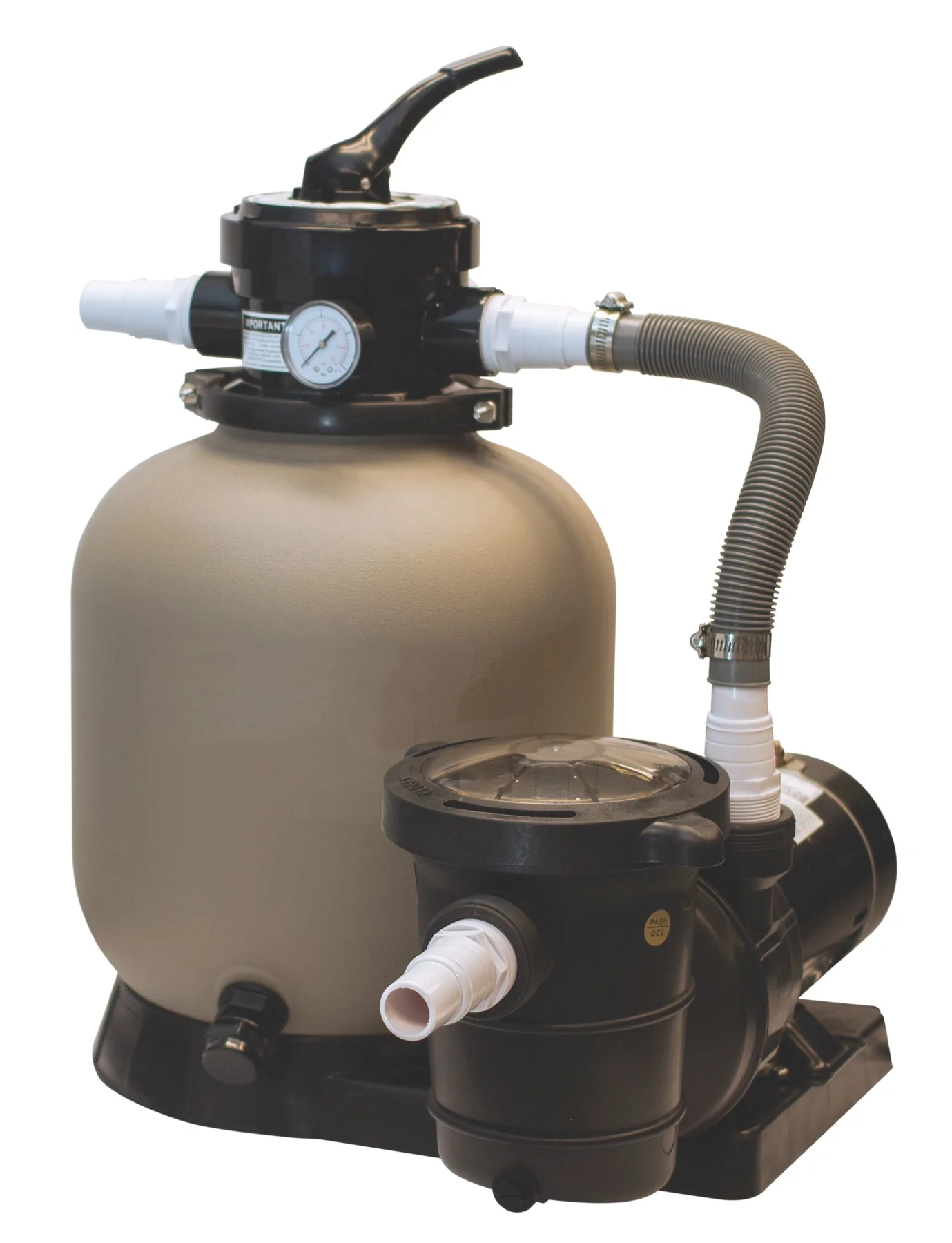Replacement Intex and Coleman Pool Sand Filter System with 1 HP 2 Speed Pump - Image 7