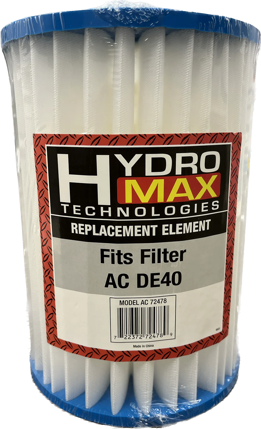Replacement Part AC 72478 - DE 40 Element