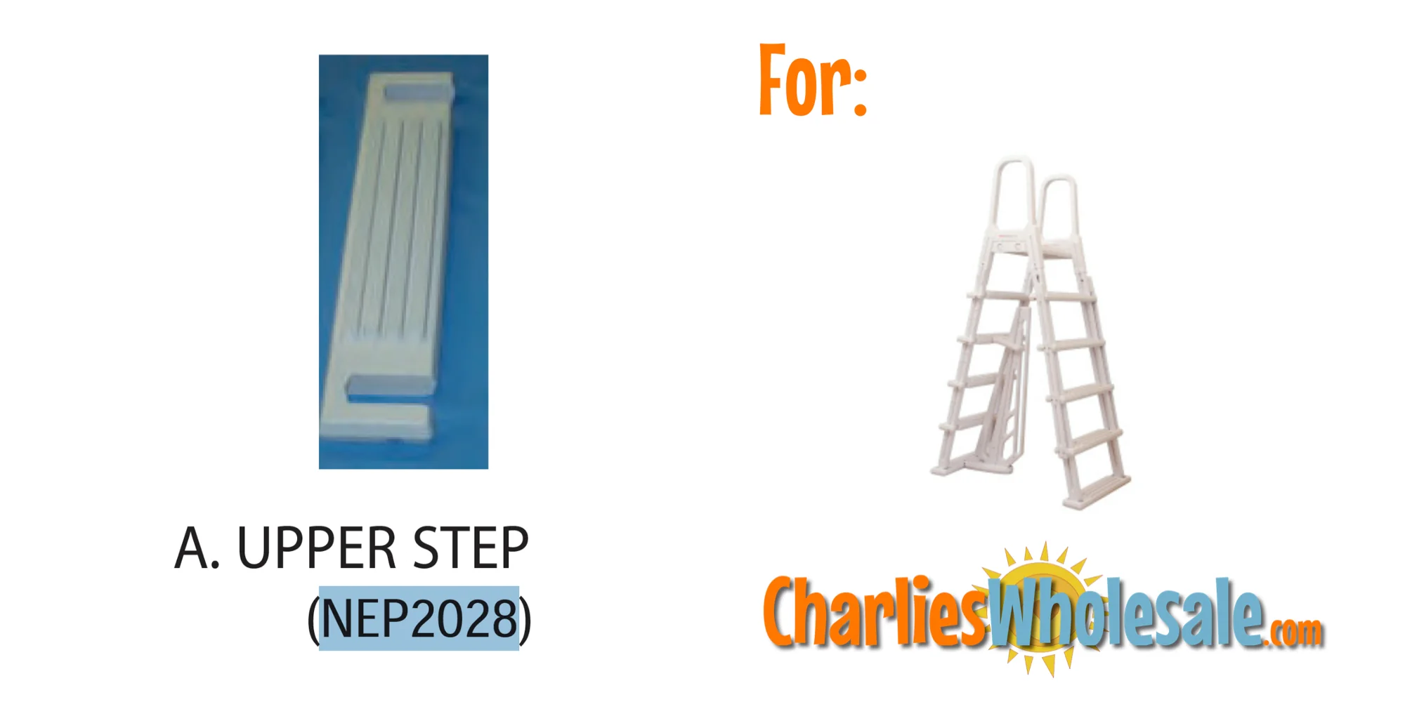Replacement Part NEP2028 Upper Step AC MKSTEP - Image 2