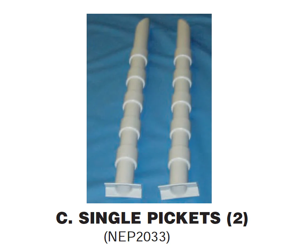 Replacement Part NEP2033 Single Pickets 2 EACH