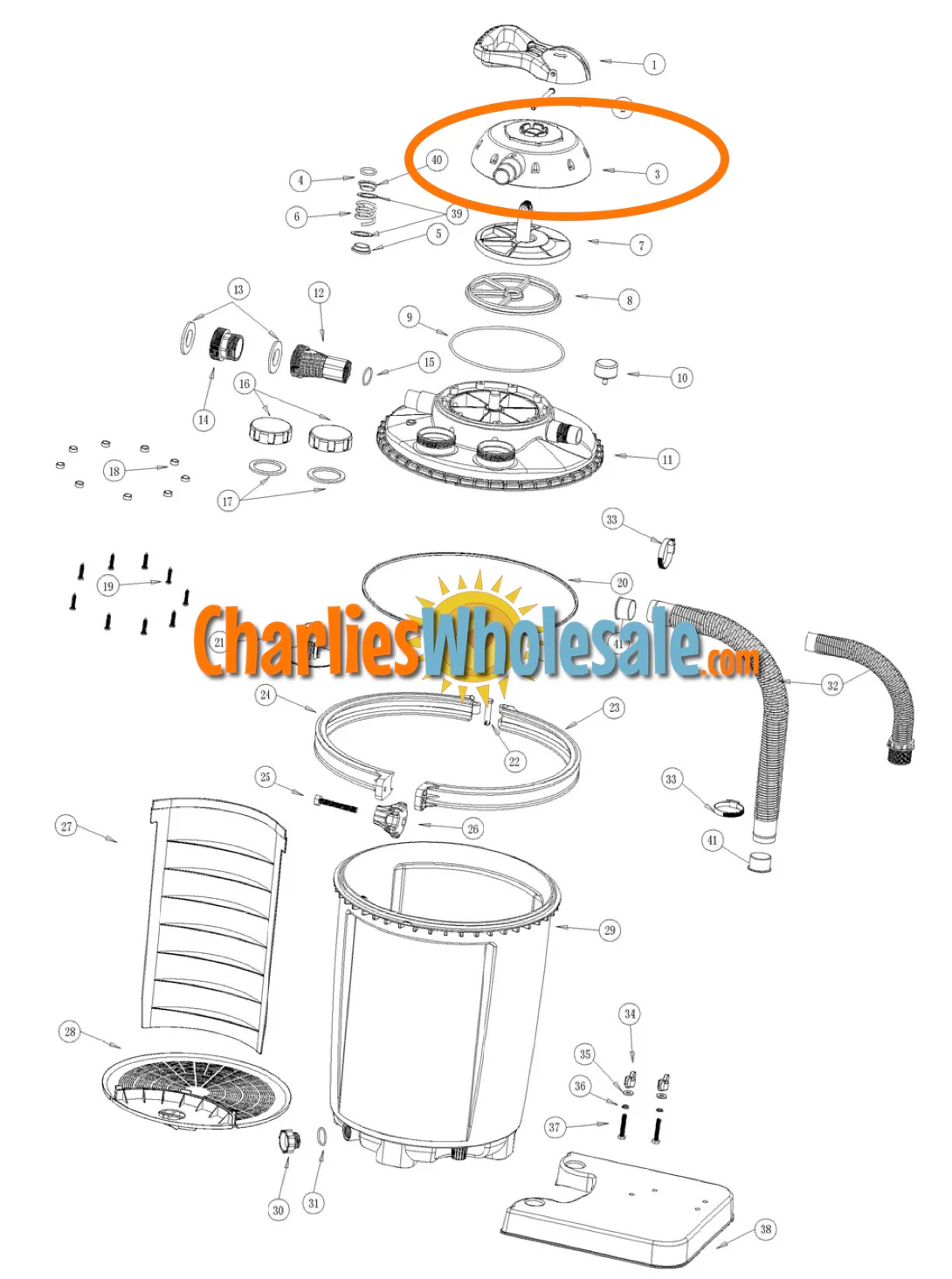 Replacement Part NEP4291 Valve Cover