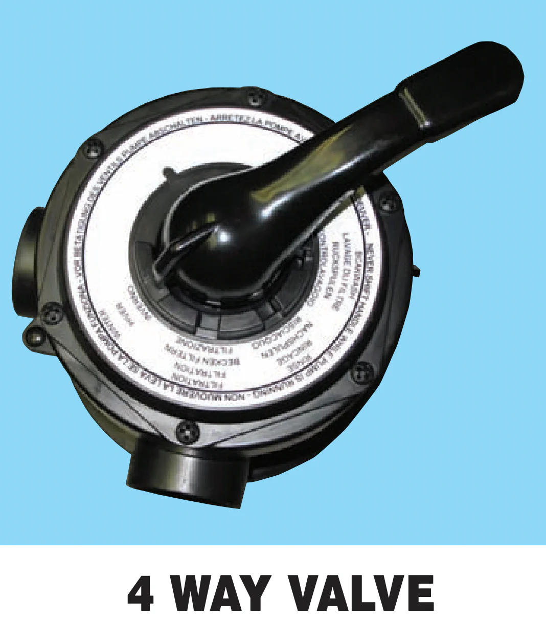 Replacement Part NEP6371 4-Way Sand Filter Valve AC 83321 - Image 2